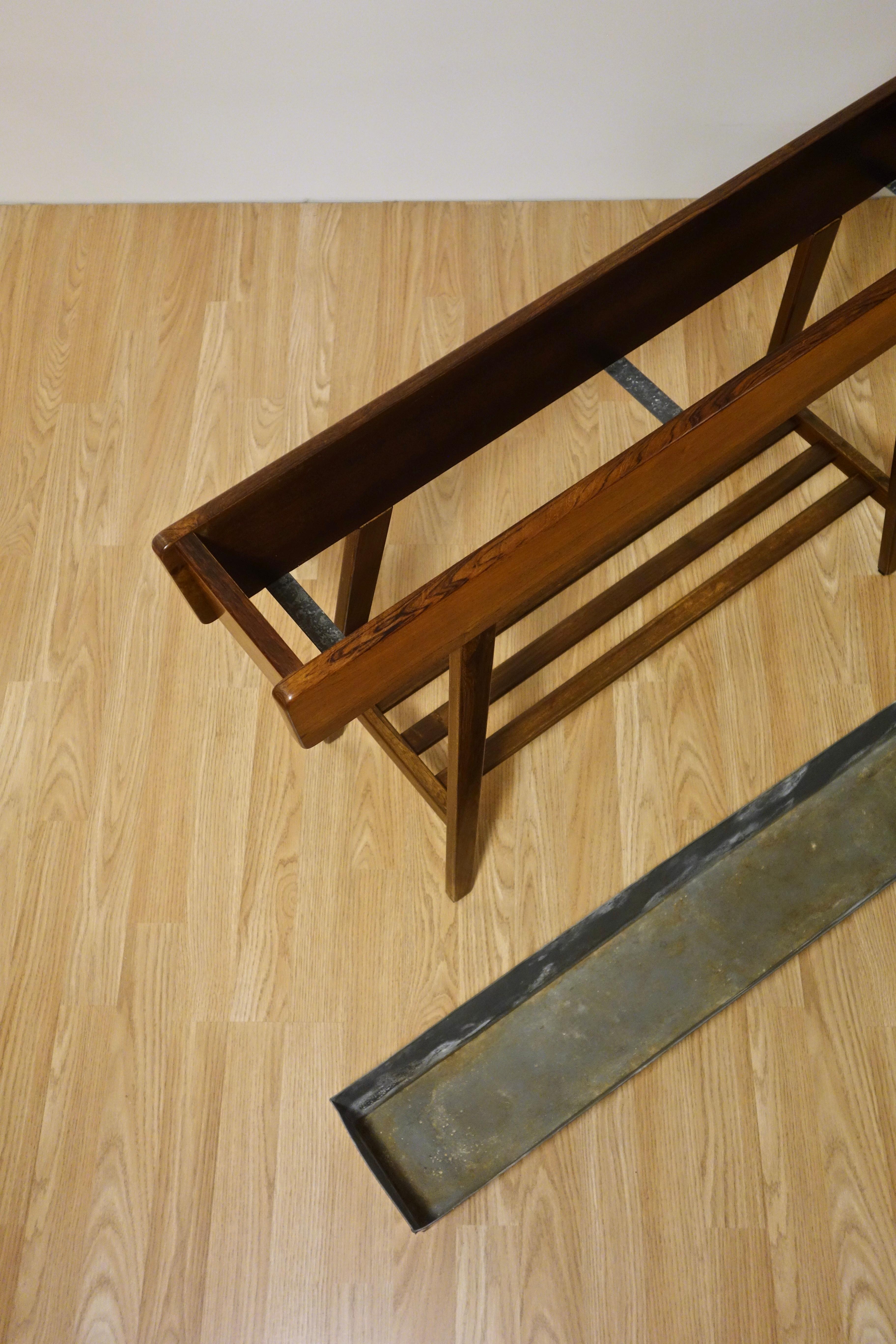 Danish Indoor Planter Rosewood by Brdr Dalsaargd for Illum Bolighus 1960s For Sale 3