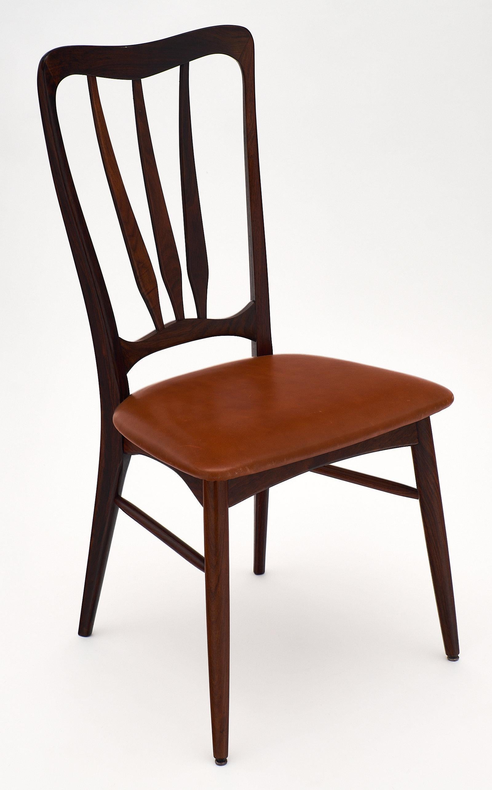 Danish “Ingrid” Dining Chairs by Koefoeds Hornslet 3