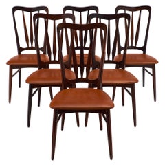 Danish “Ingrid” Dining Chairs by Koefoeds Hornslet