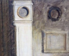 Danish Interior Painting, Signed in Monogram, 1923