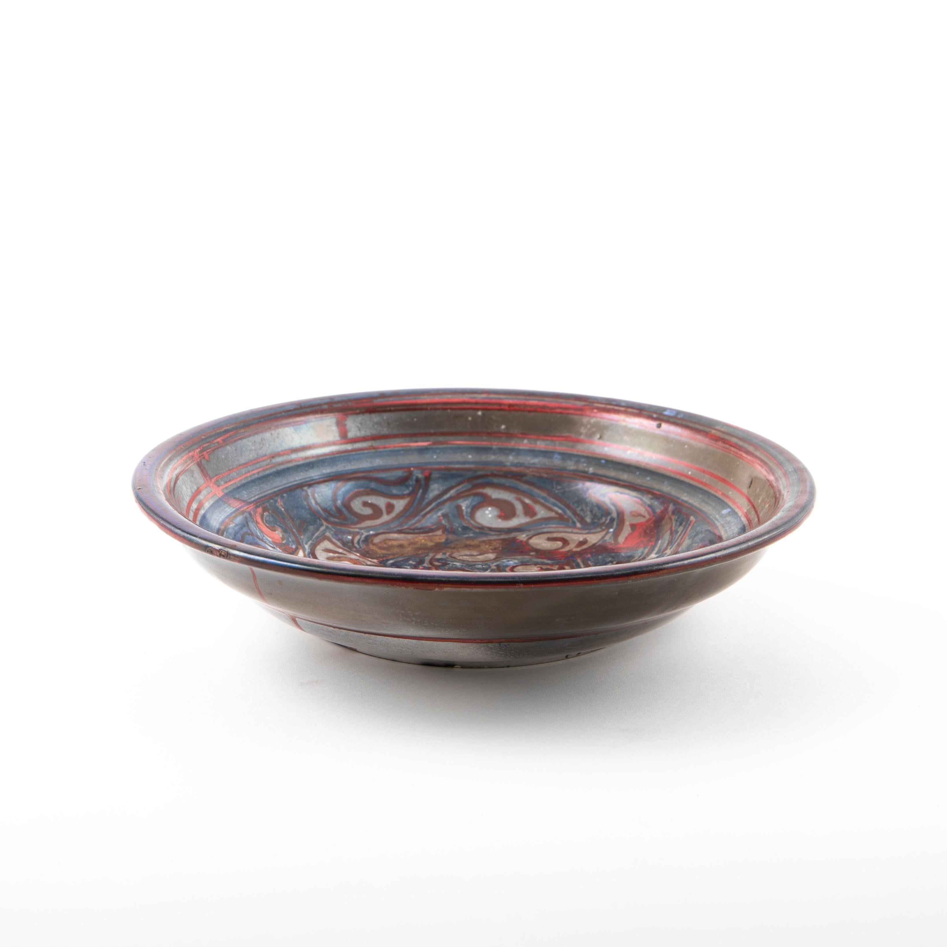 Modern Danish Kähler HAK Ceramic Bowl For Sale