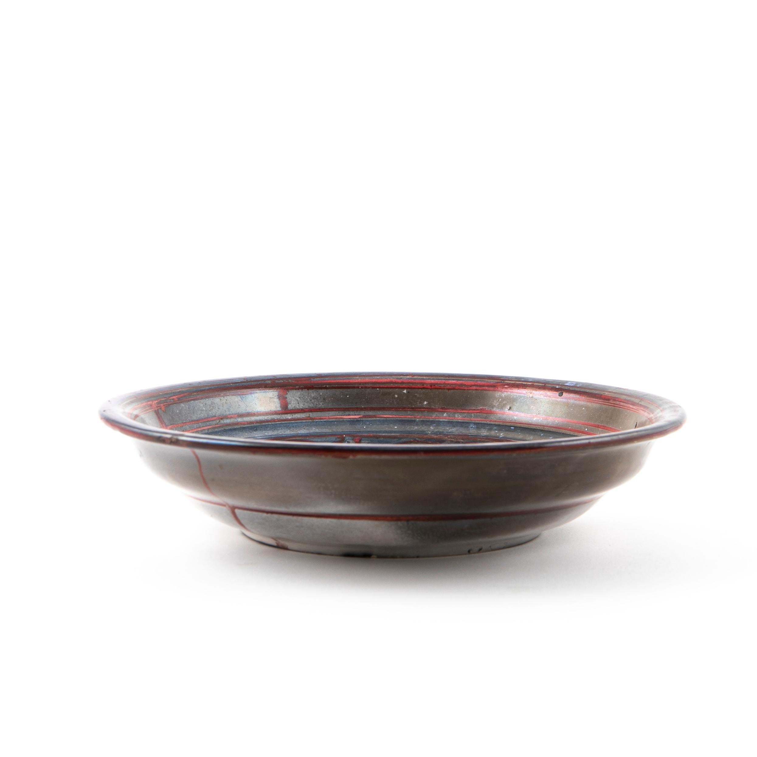 Glazed Danish Kähler HAK Ceramic Bowl For Sale