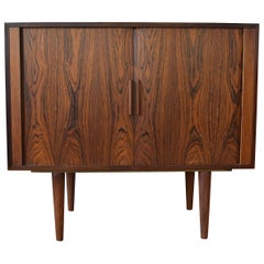 Danish Kai Kristiansen Rosewood Record Player Cabinet for Fm Møbler, 1960s