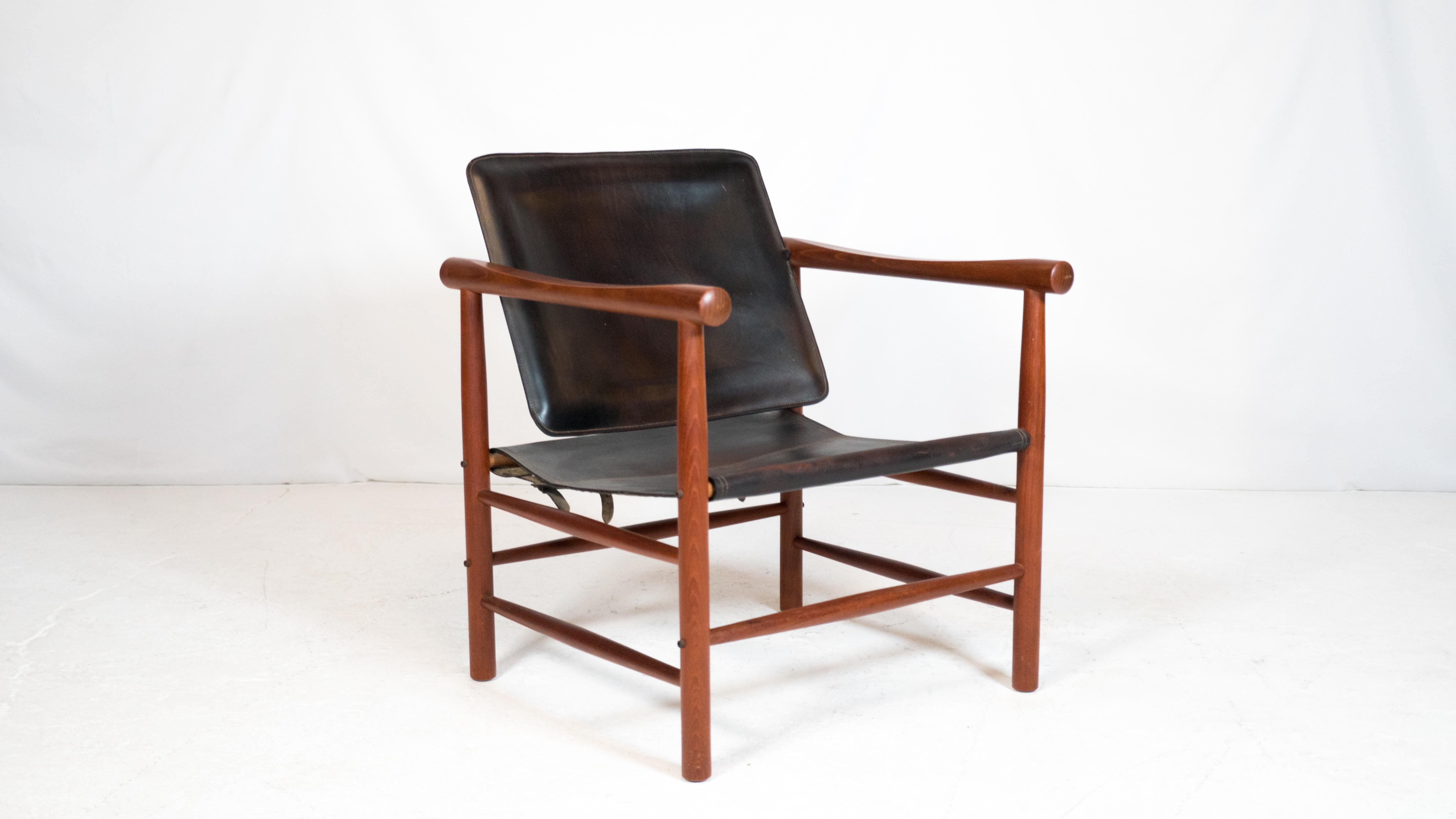 Danish Kai Lyngfeldt Larsen 'Model 506' Chair by Søborg Møbler For Sale 8