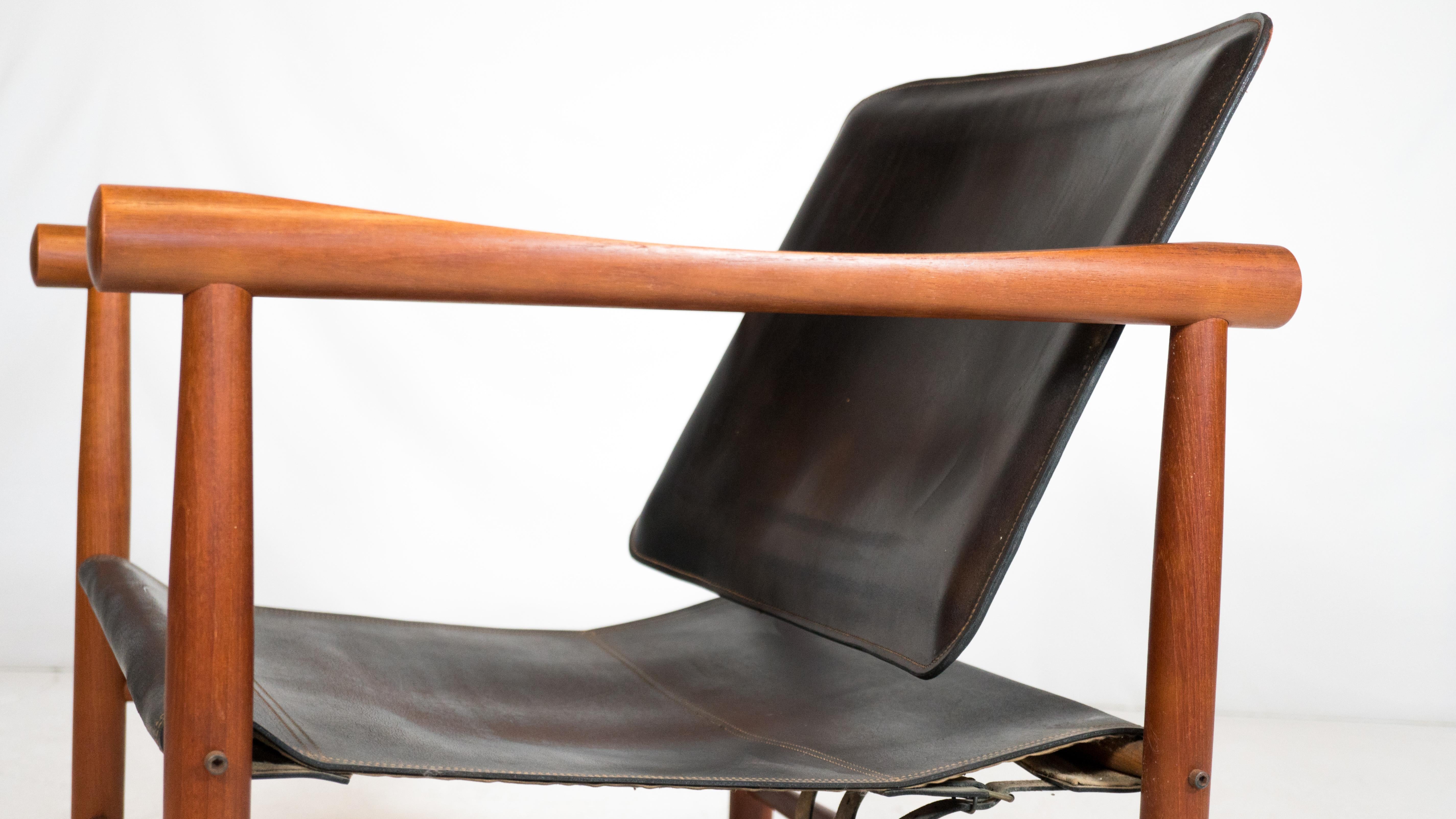 Danish Kai Lyngfeldt Larsen 'Model 506' Chair by Søborg Møbler For Sale 11