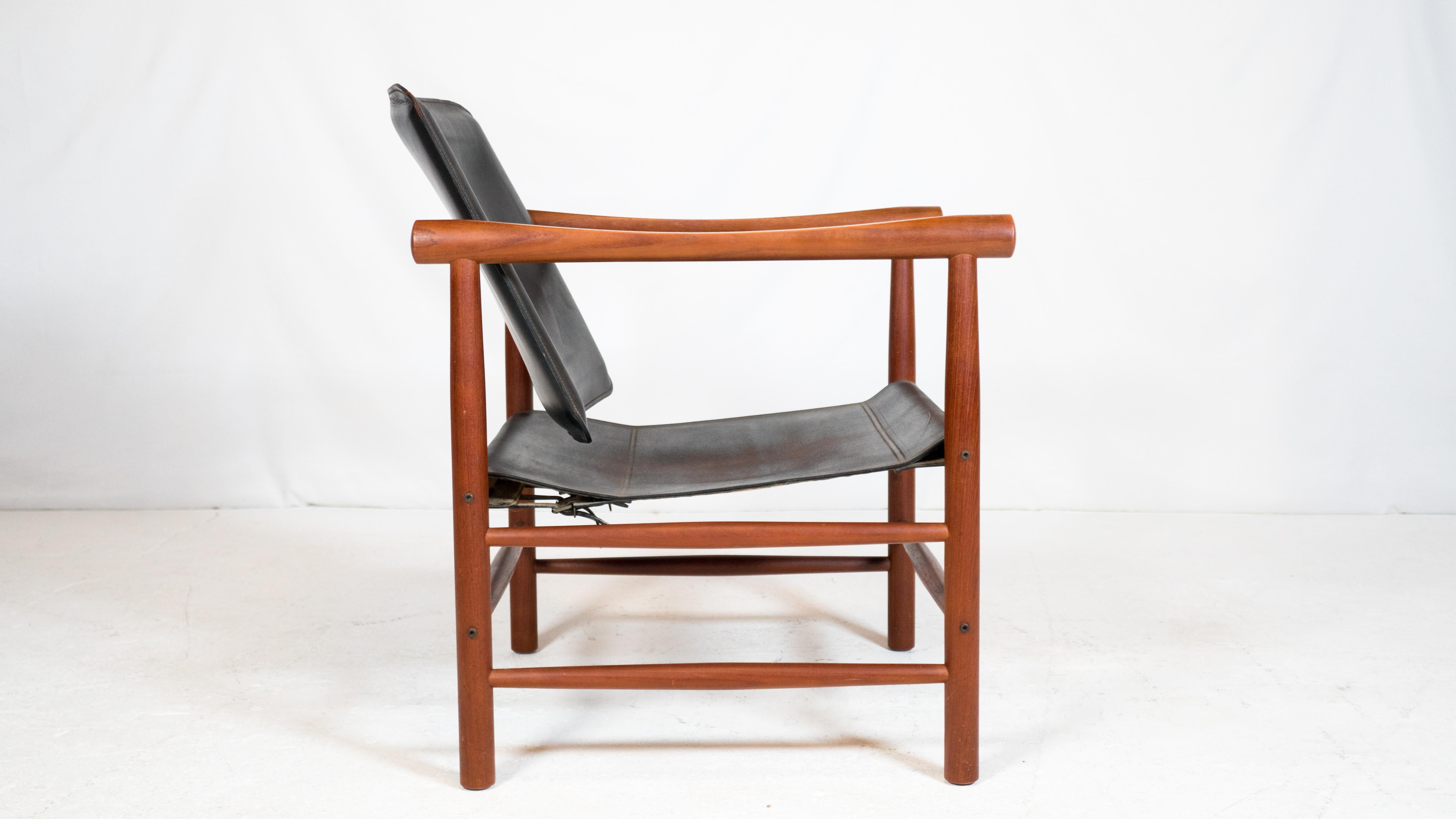 Danish Kai Lyngfeldt Larsen 'Model 506' Chair by Søborg Møbler In Good Condition For Sale In Boston, MA