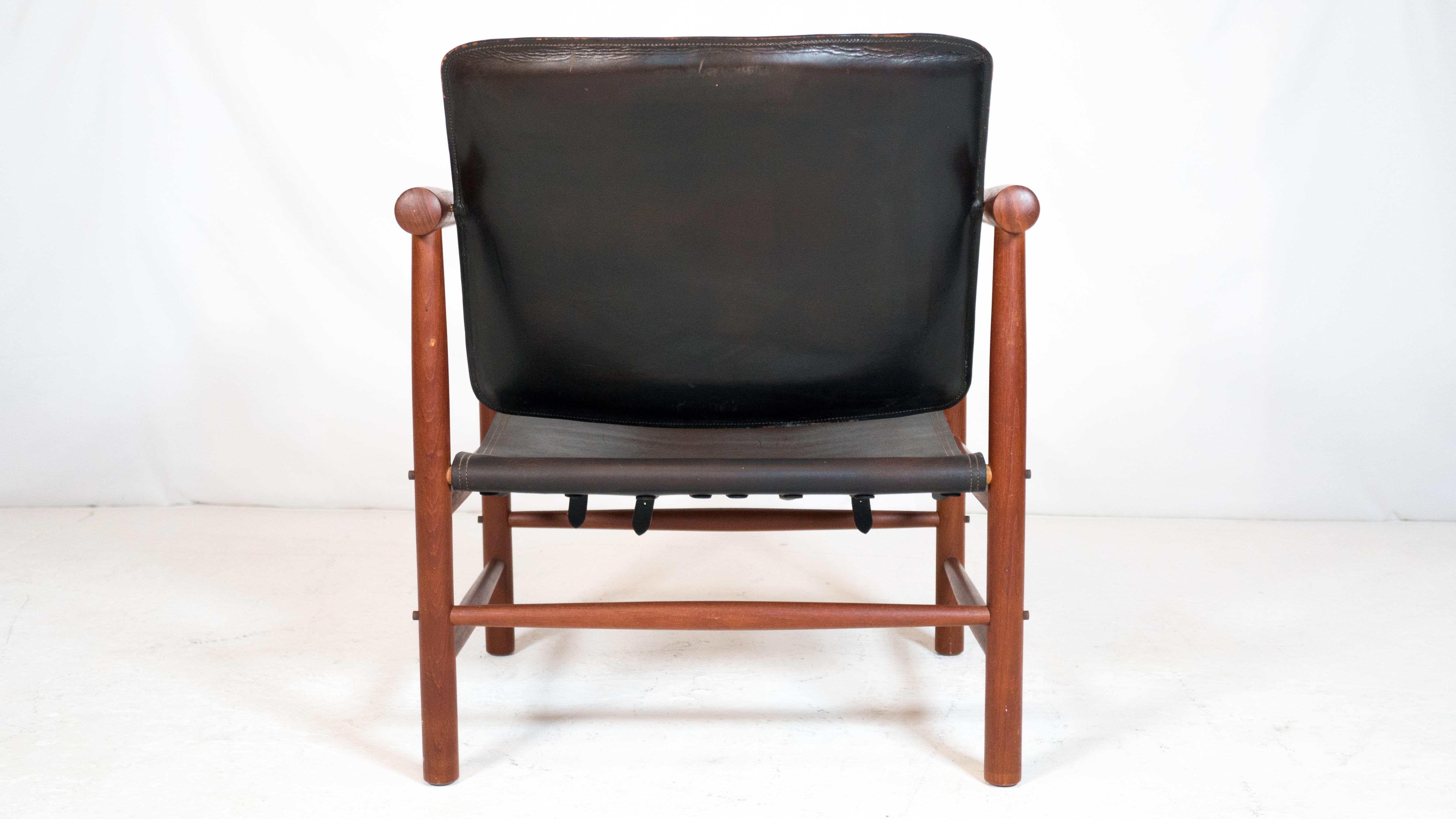 Danish Kai Lyngfeldt Larsen 'Model 506' Chair by Søborg Møbler For Sale 1