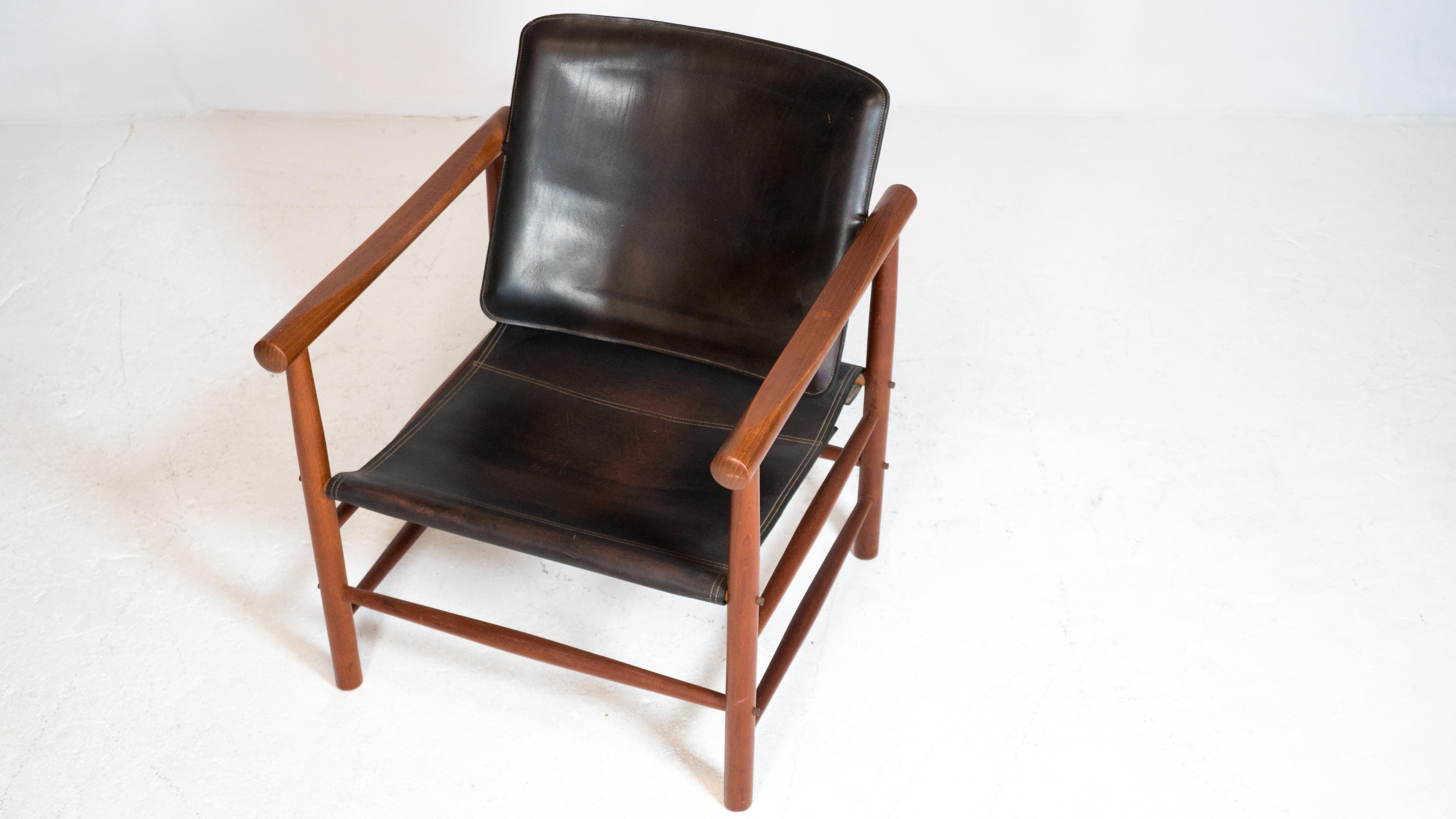 Danish Kai Lyngfeldt Larsen 'Model 506' Chair by Søborg Møbler For Sale 2