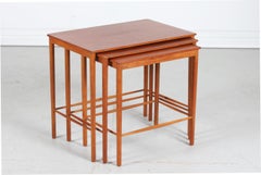 Dänische Kaj Winding-Stapeltische aus Teakholz von P. J. Furniture, 1960er Jahre