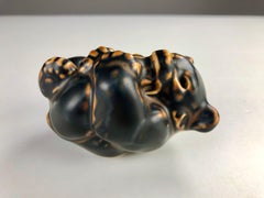 Danish Knud Kyhn Baby Bear Figurine for Royal Copenhagen