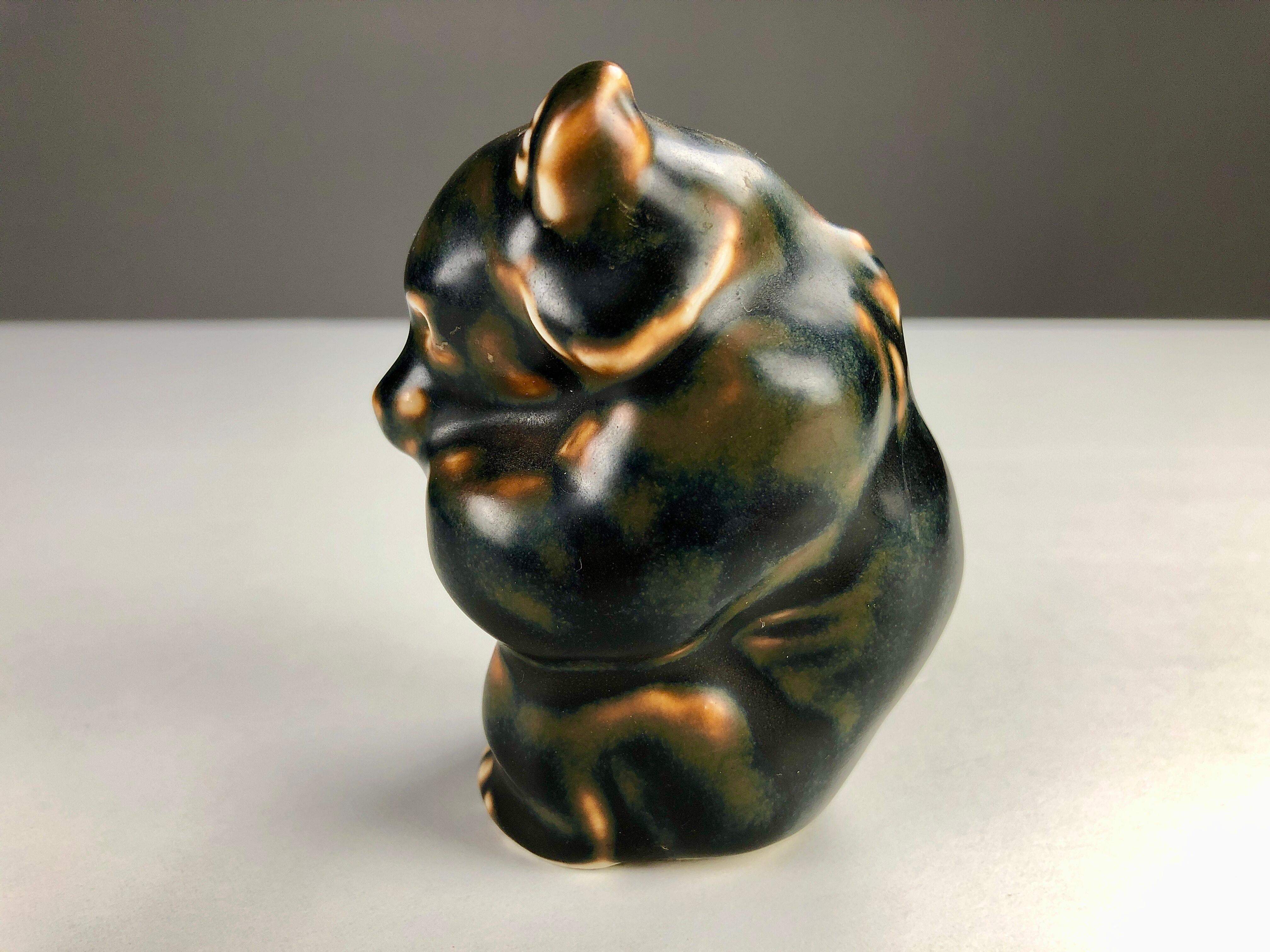 Danois Figurine d'ours Knud Kyhn pour Royal Copenhagen en vente
