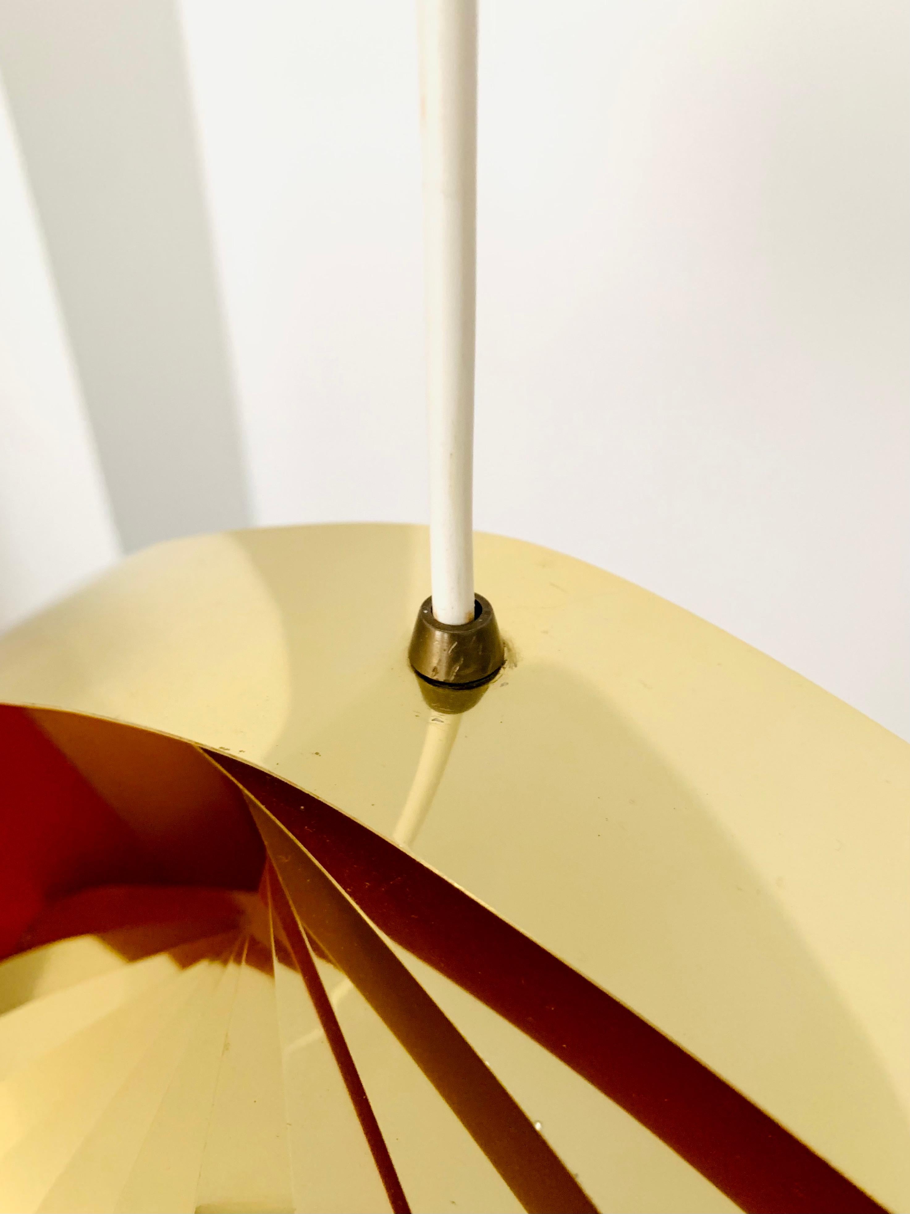 Danish Konkylie Pendant Lamp by Louis Weisdorf for Lyfa For Sale 7