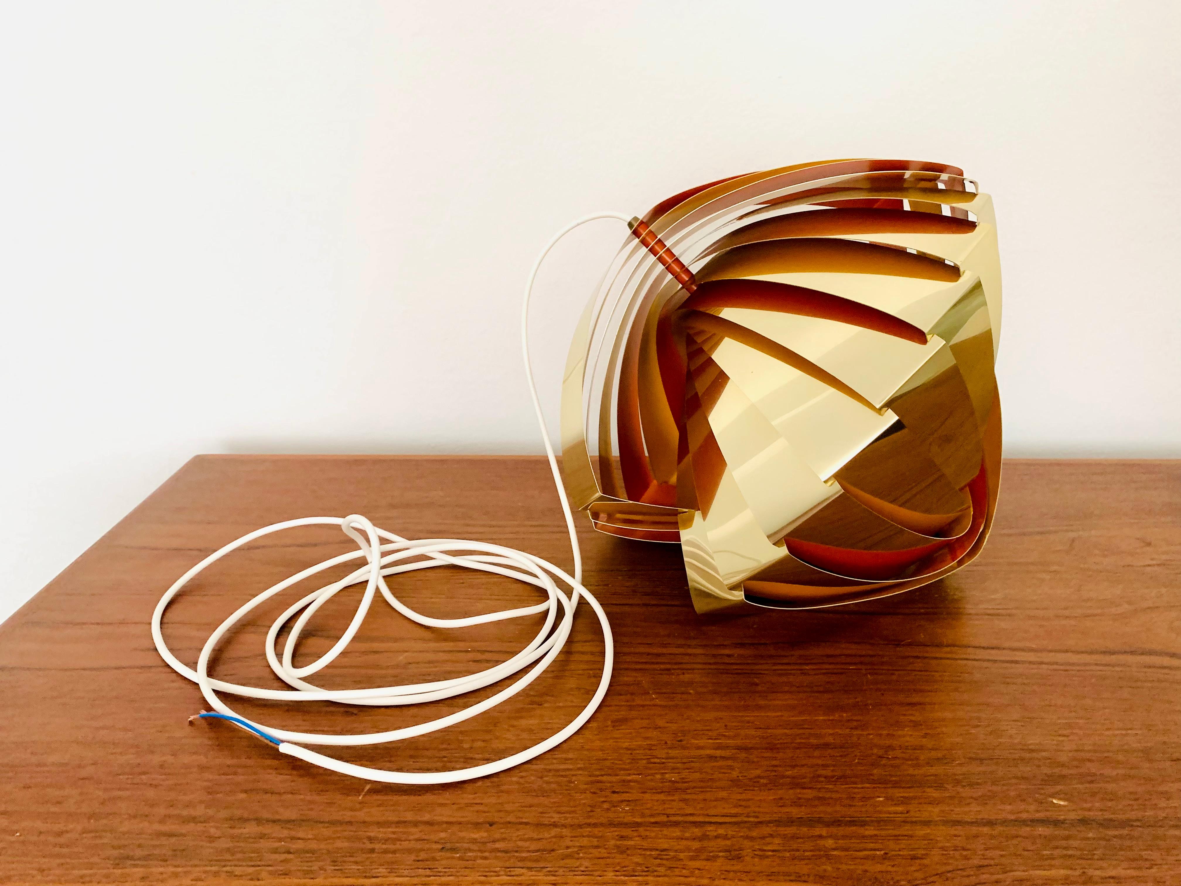 Danish Konkylie Pendant Lamp by Louis Weisdorf for Lyfa For Sale 8