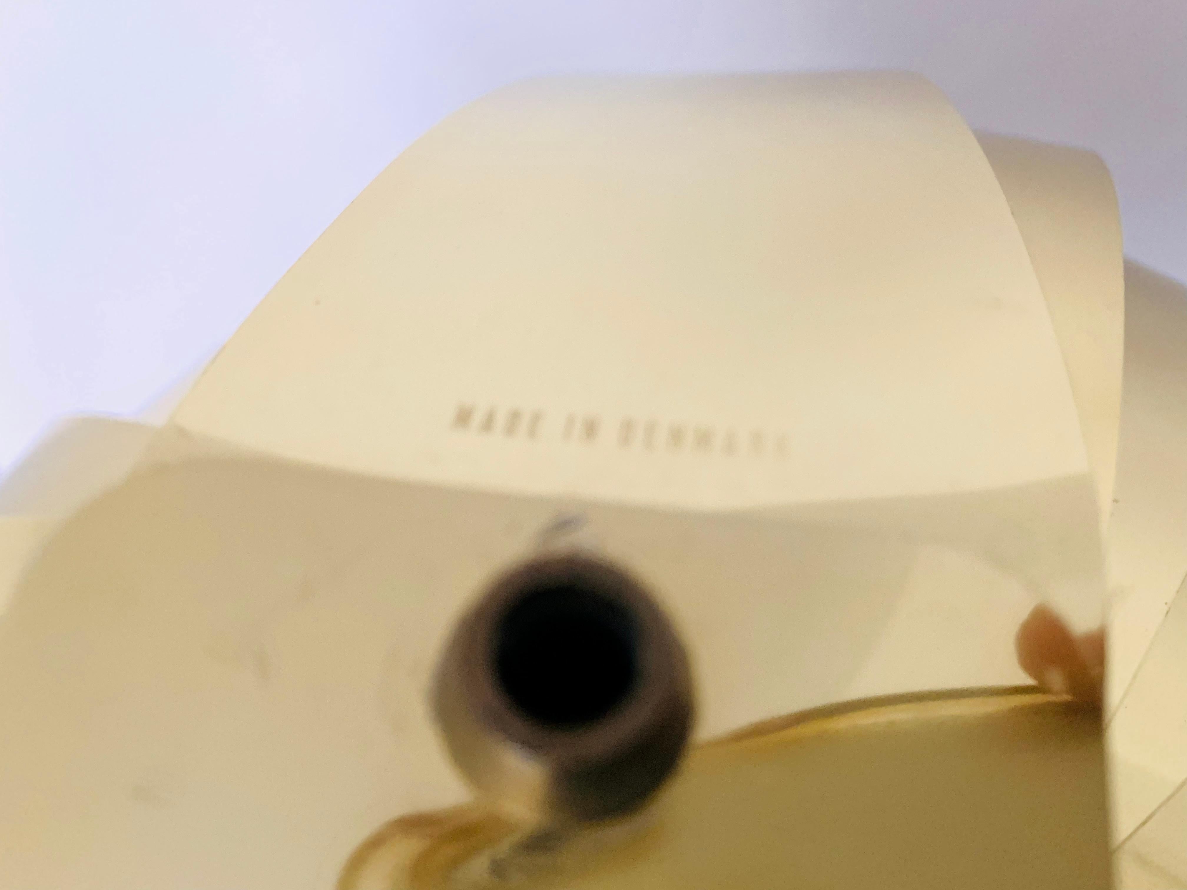 Lámpara colgante danesa Konkylie de Louis Weisdorf para Lyfa en venta 10