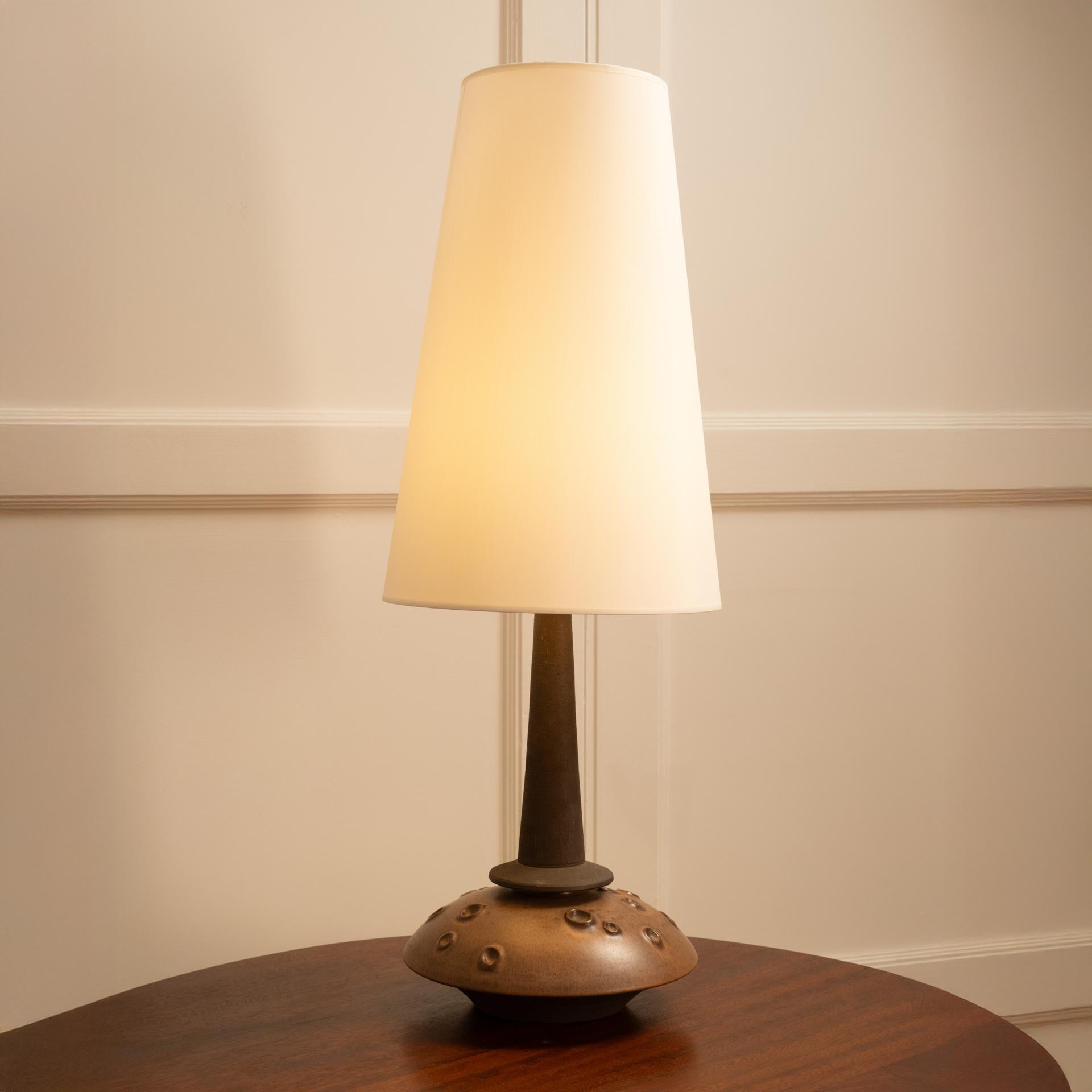 Céramique Lampe danoise Egehus des années 70 en vente