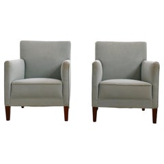 Danish Late Art Deco Early Midcentury Pair of Lounge Chair 1930-40s