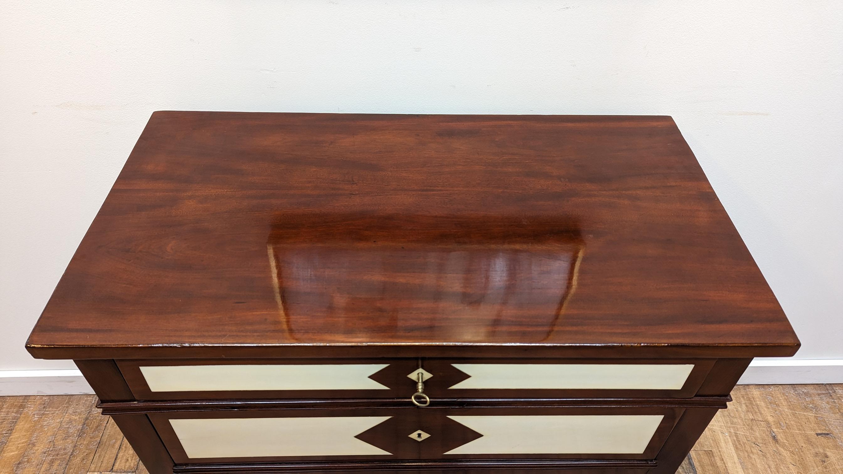 Danish Late Empire Chest of Drawers  For Sale 3