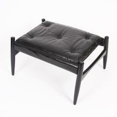 Danish Leather Footstool