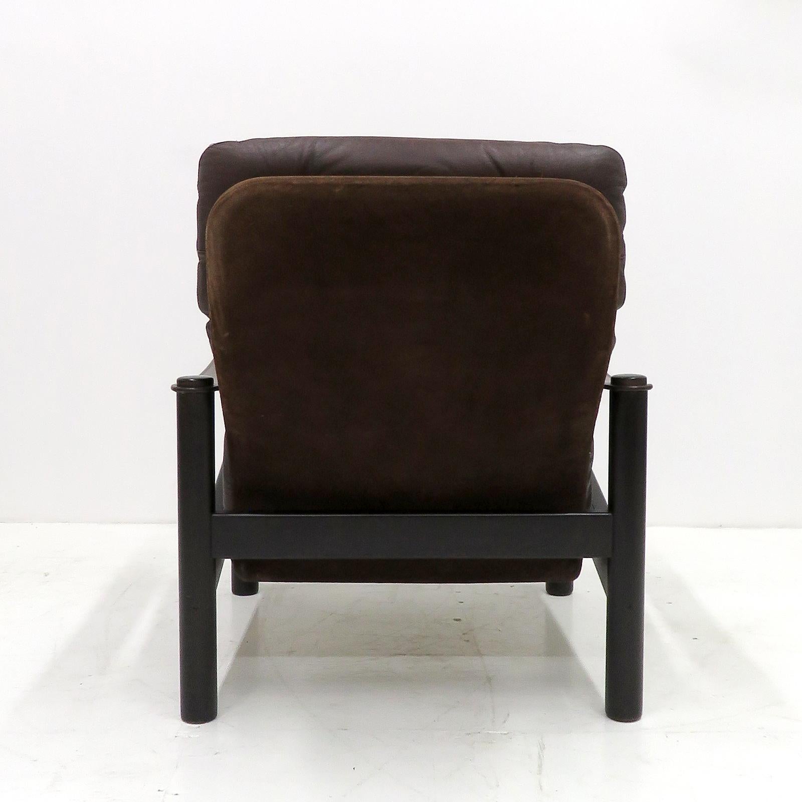 Danish Leather Lounge Chairs by Ebbe Gehl & Søren Nissen, 1970 For Sale 1