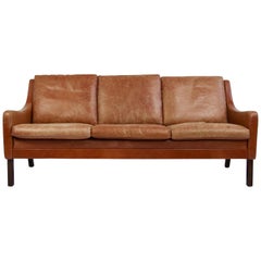 Danish Leather Sofa