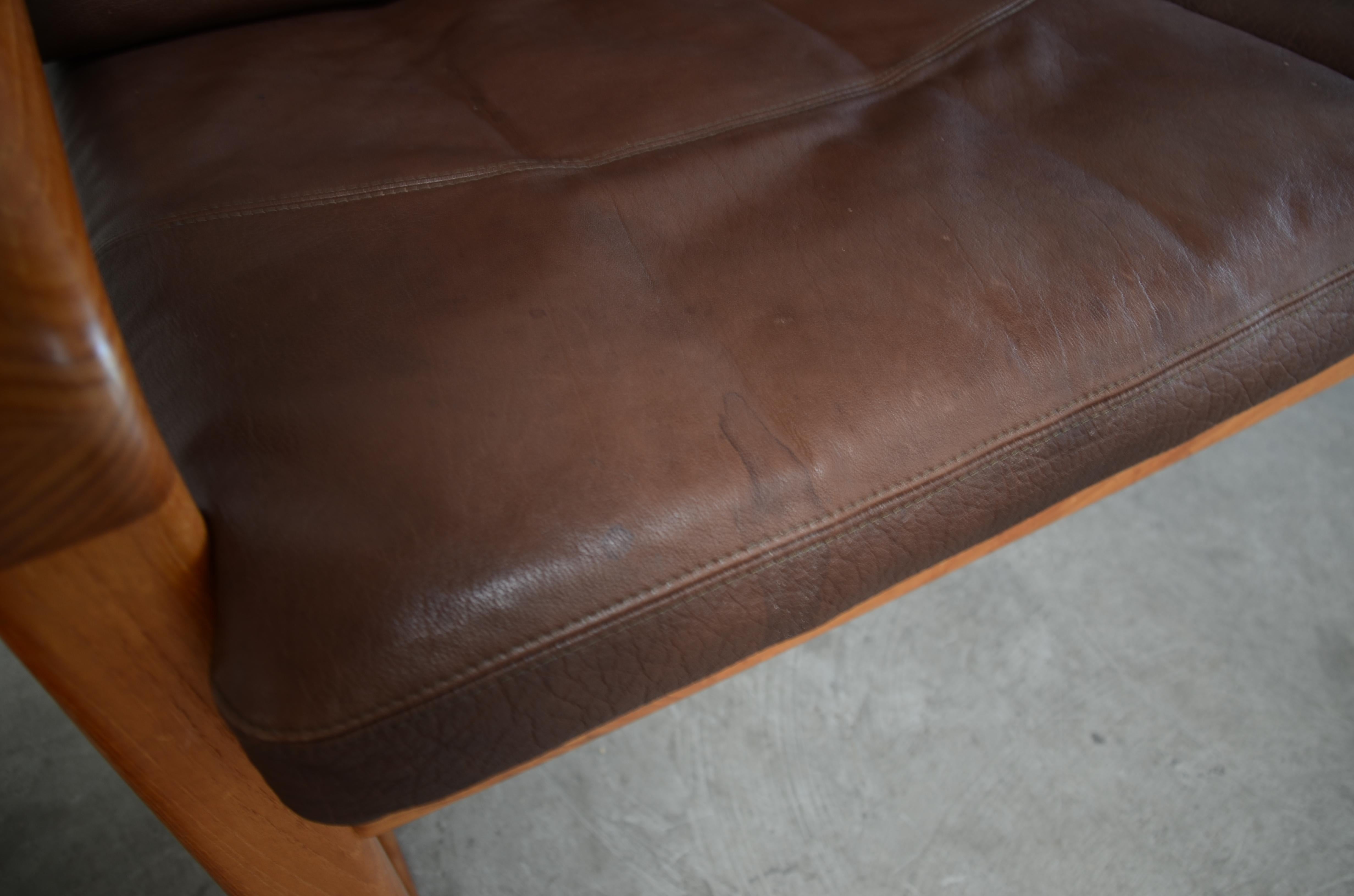 Danish Leather Sofa Holstebro 4