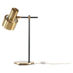 Danish Lento Brass Table Lamp by Jo Hammerborg for Fog & Mørup, 1960s