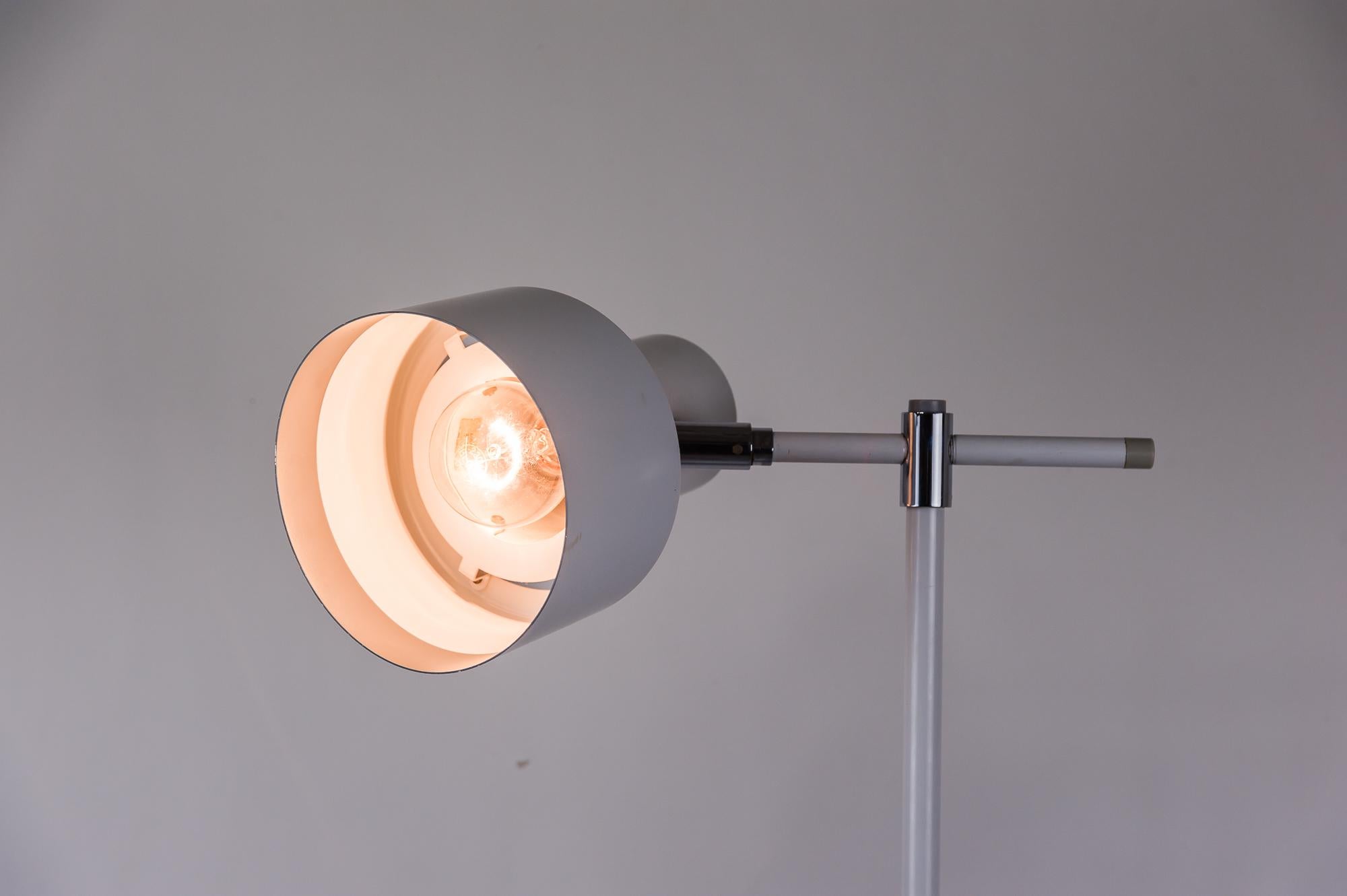 Danish Lento Floor Lamp Jo Hammerborg for Fog & Mørup, 1960s 6