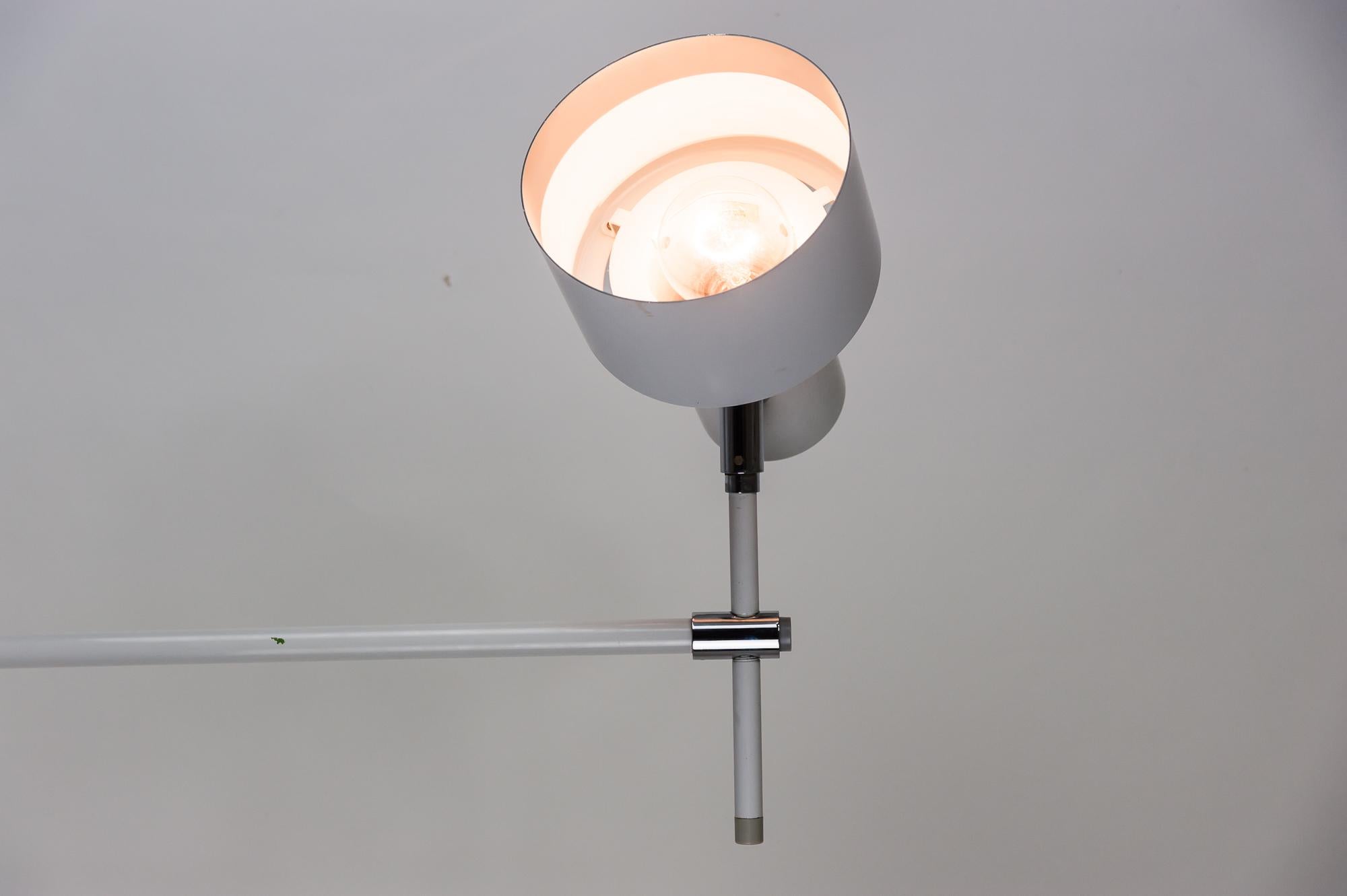 Danish Lento Floor Lamp Jo Hammerborg for Fog & Mørup, 1960s 7