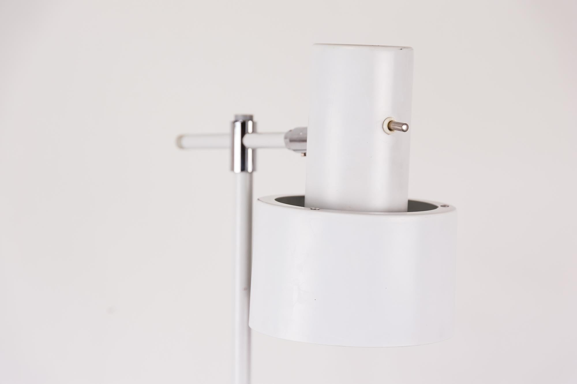 Painted Danish Lento Floor Lamp Jo Hammerborg for Fog & Mørup, 1960s