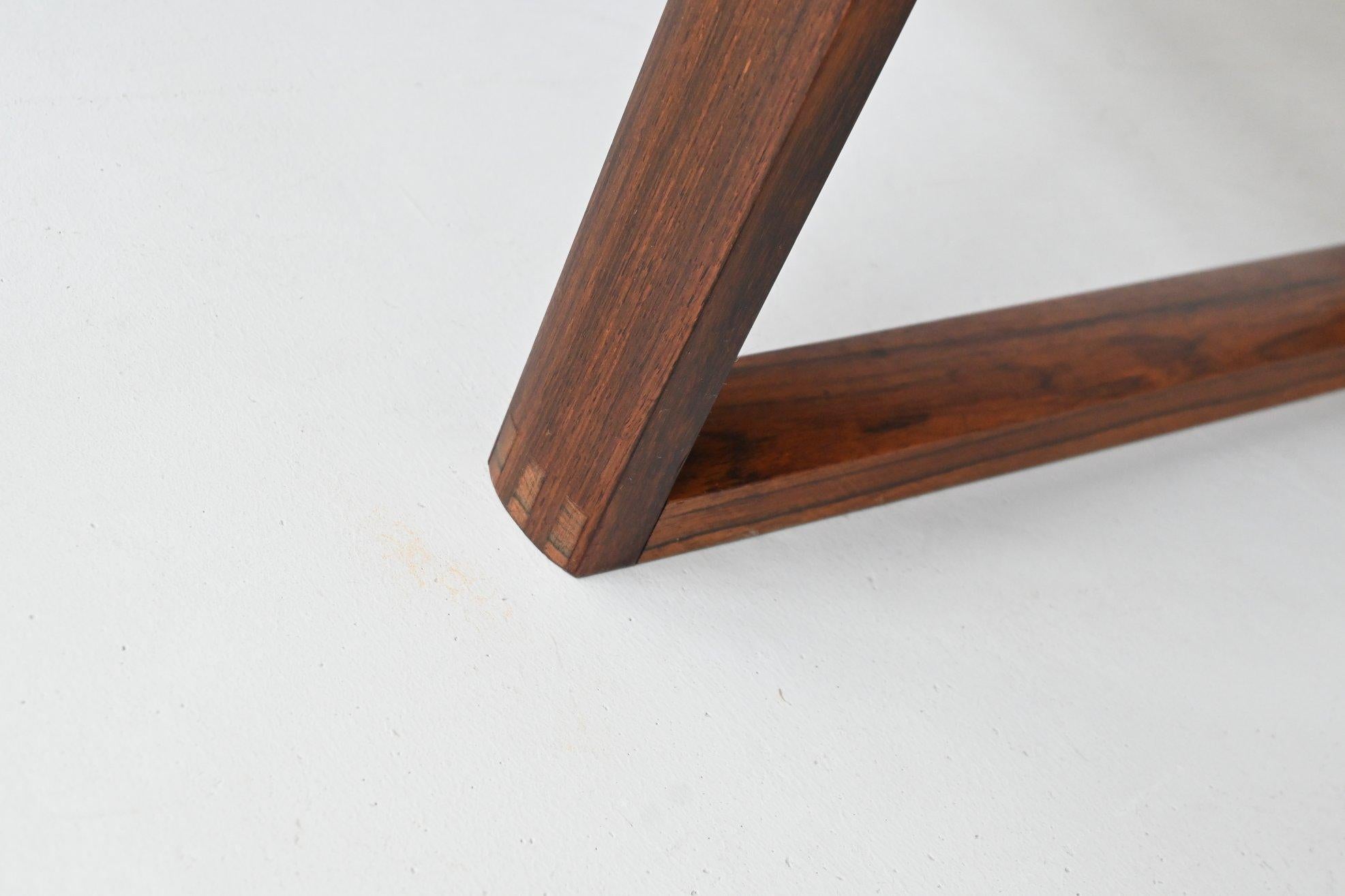 Danish long shaped coffee table in rosewood Denmark 1960 im Angebot 6