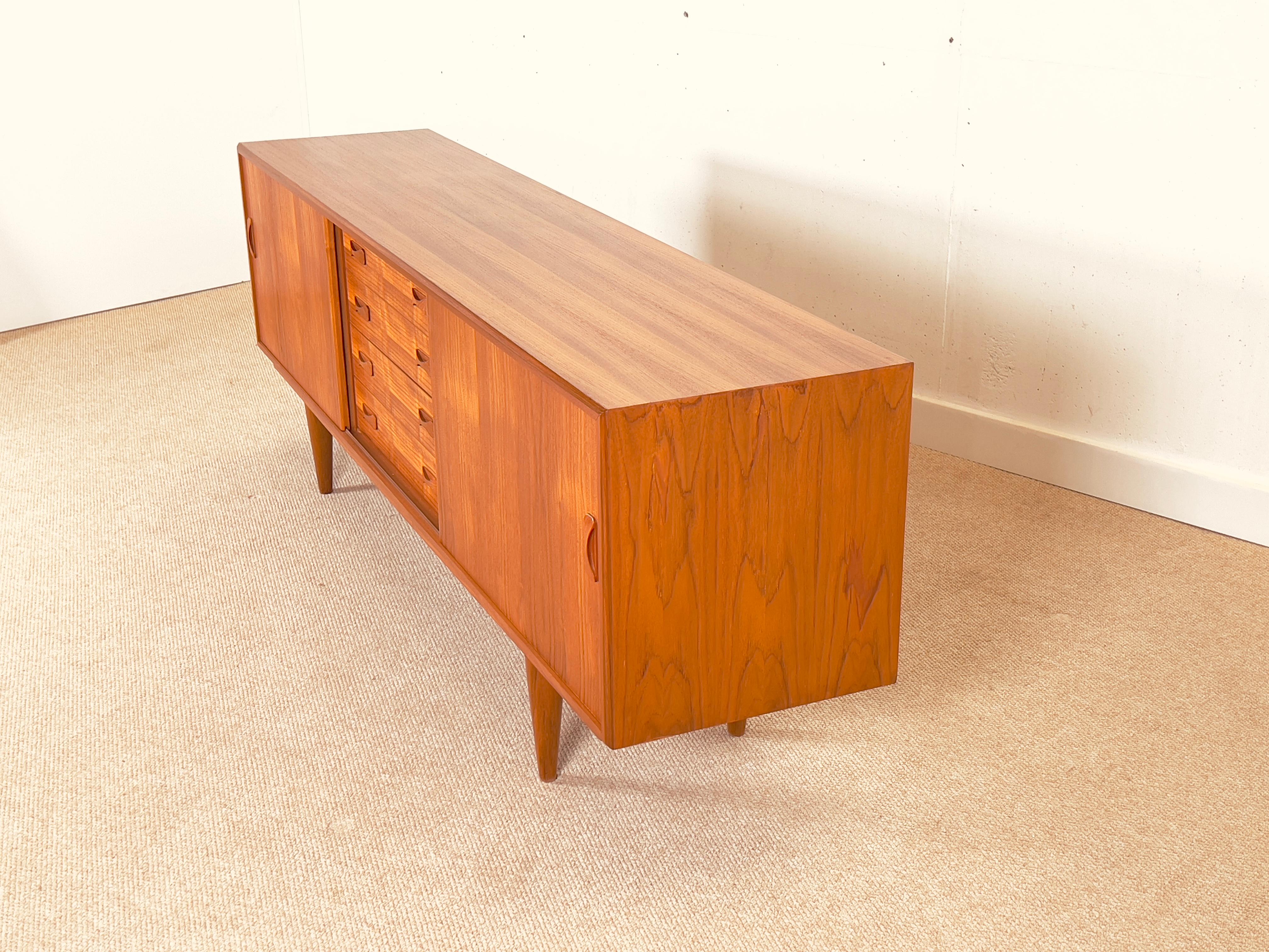 Danish Long Sideboard by Clausen & Son 2