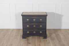Danish Louis Seize Style Chest of Drawers with Painted Marble Top, circa 1920