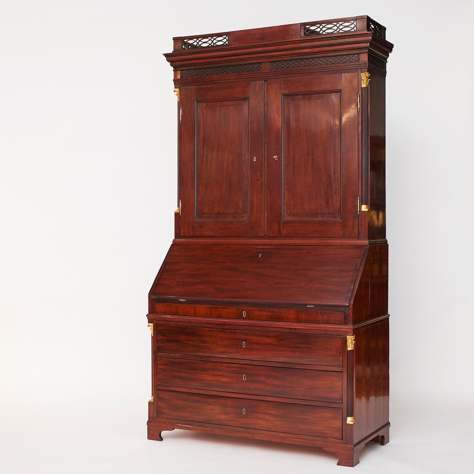 Danish Louis XVI Bureau, Mahogany, circa 1780 In Good Condition In Kastrup, DK