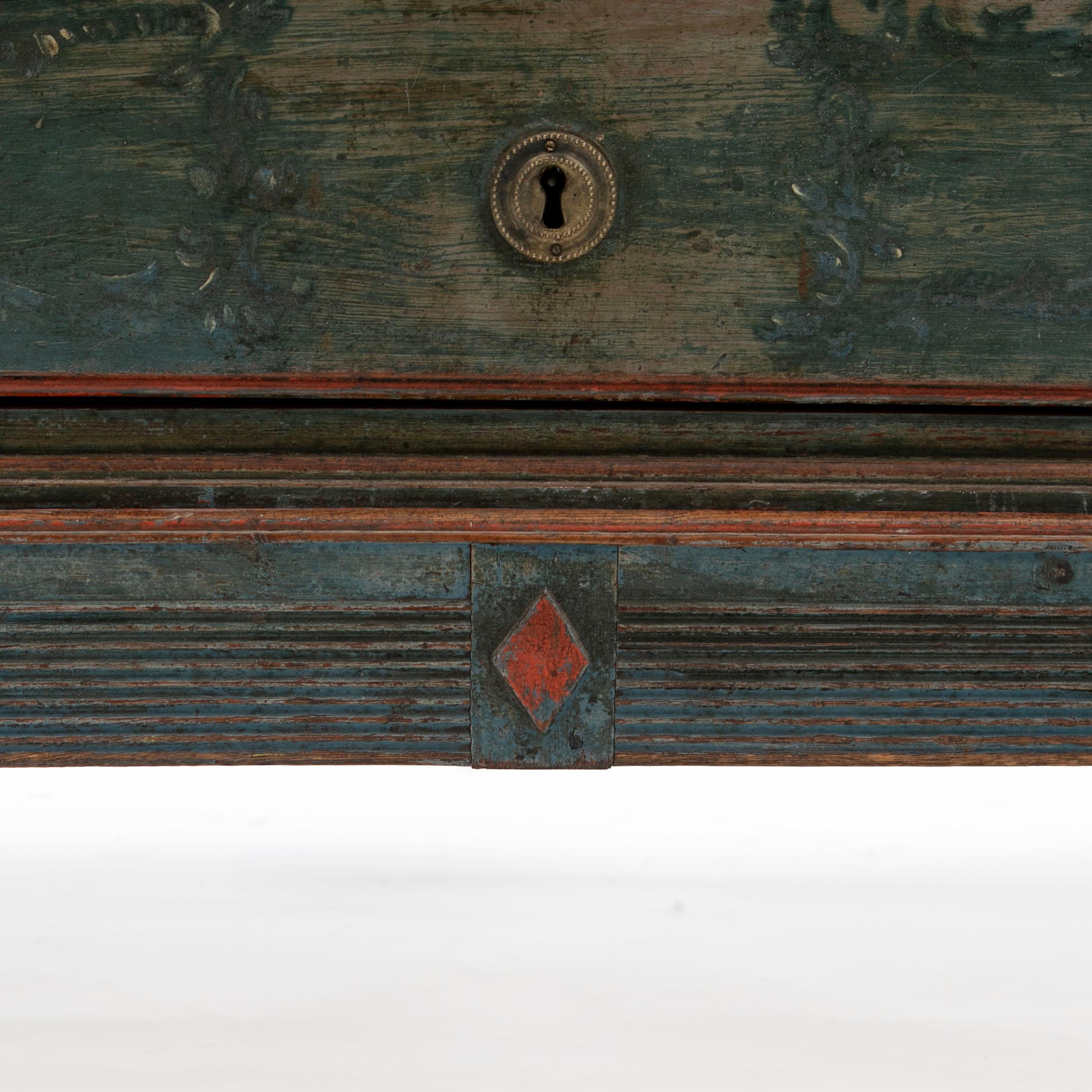 Danish Louis XVI Chest of Drawers with Original Paint For Sale 2