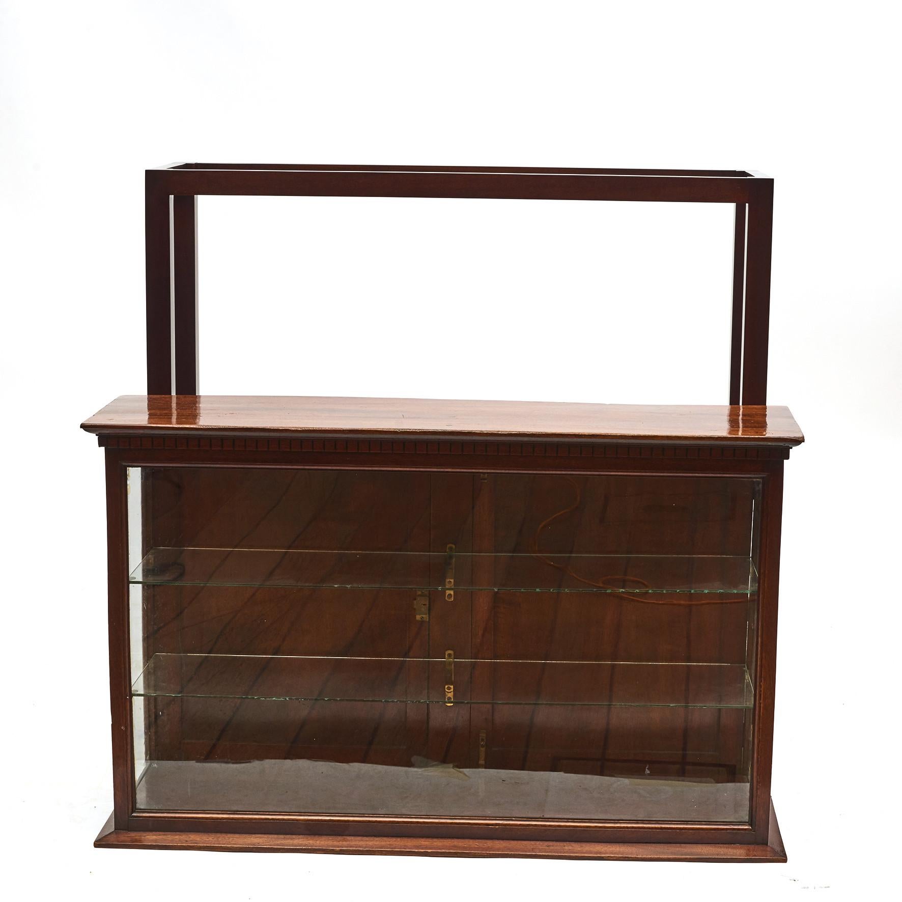 Danish Louis XVI Display Cabinet on Stand For Sale 15