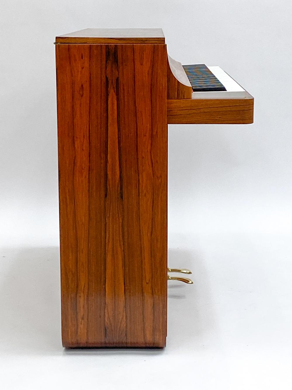 Dänisches Louis Zwicki Palisander-Klavier, ca. 1950er Jahre im Angebot 8