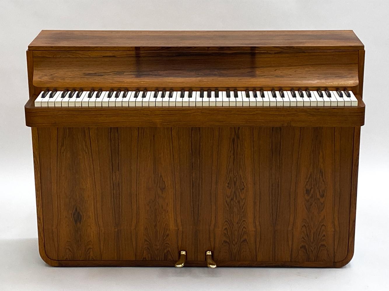 Dänisches Louis Zwicki Palisander-Klavier, ca. 1950er Jahre (Moderne der Mitte des Jahrhunderts) im Angebot