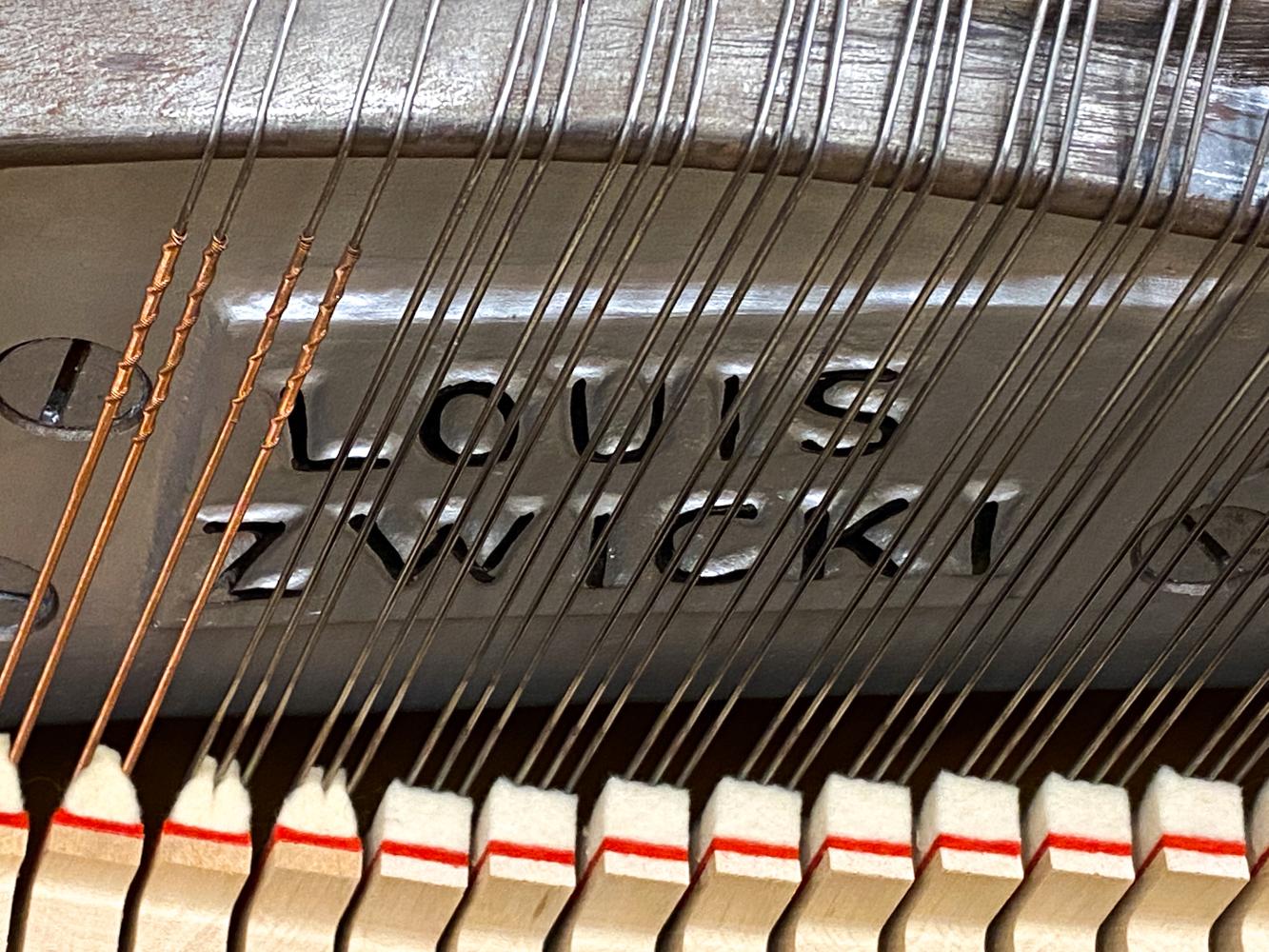 Dänisches Louis Zwicki Palisander-Klavier, ca. 1950er Jahre im Angebot 2