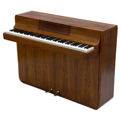Dänisches Louis Zwicki Palisander-Klavier, ca. 1950er Jahre