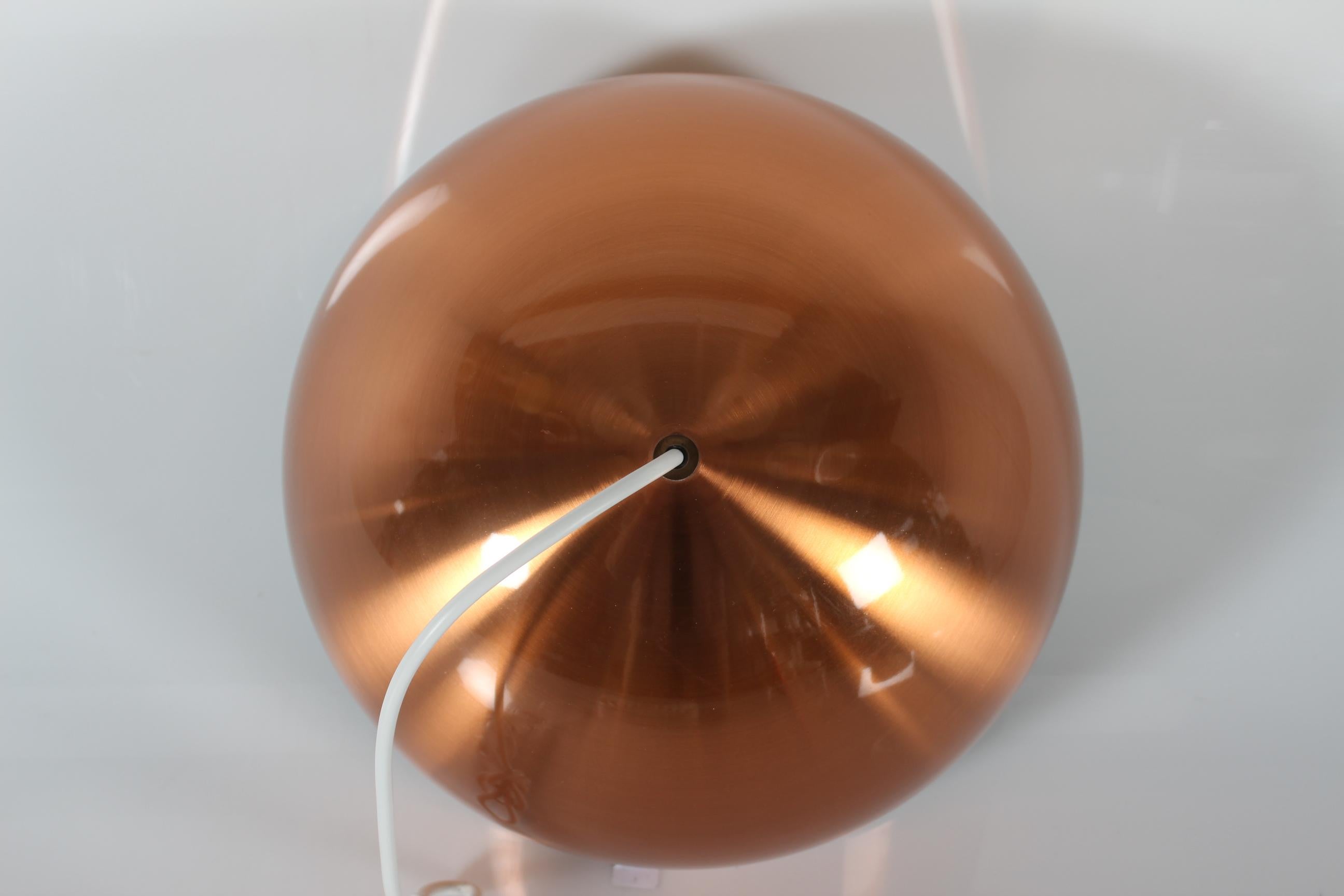 Pendentif en cuivre Louisiane de Vilhelm Wohlert Jørgen Bo 1967 Louis Poulsen Bon état - En vente à Silkeborg, Silkeborg