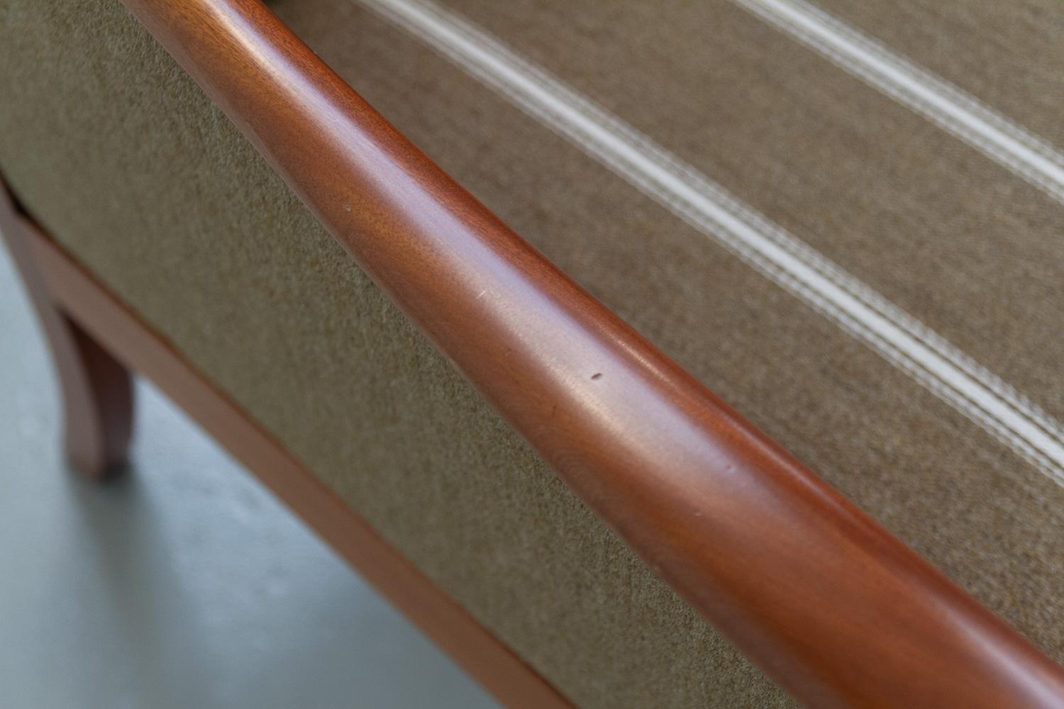 Danish Lounge Chair and 3-Seater Sofa by Ole Wanscher for PJ Møbler, 1960s. For Sale 5