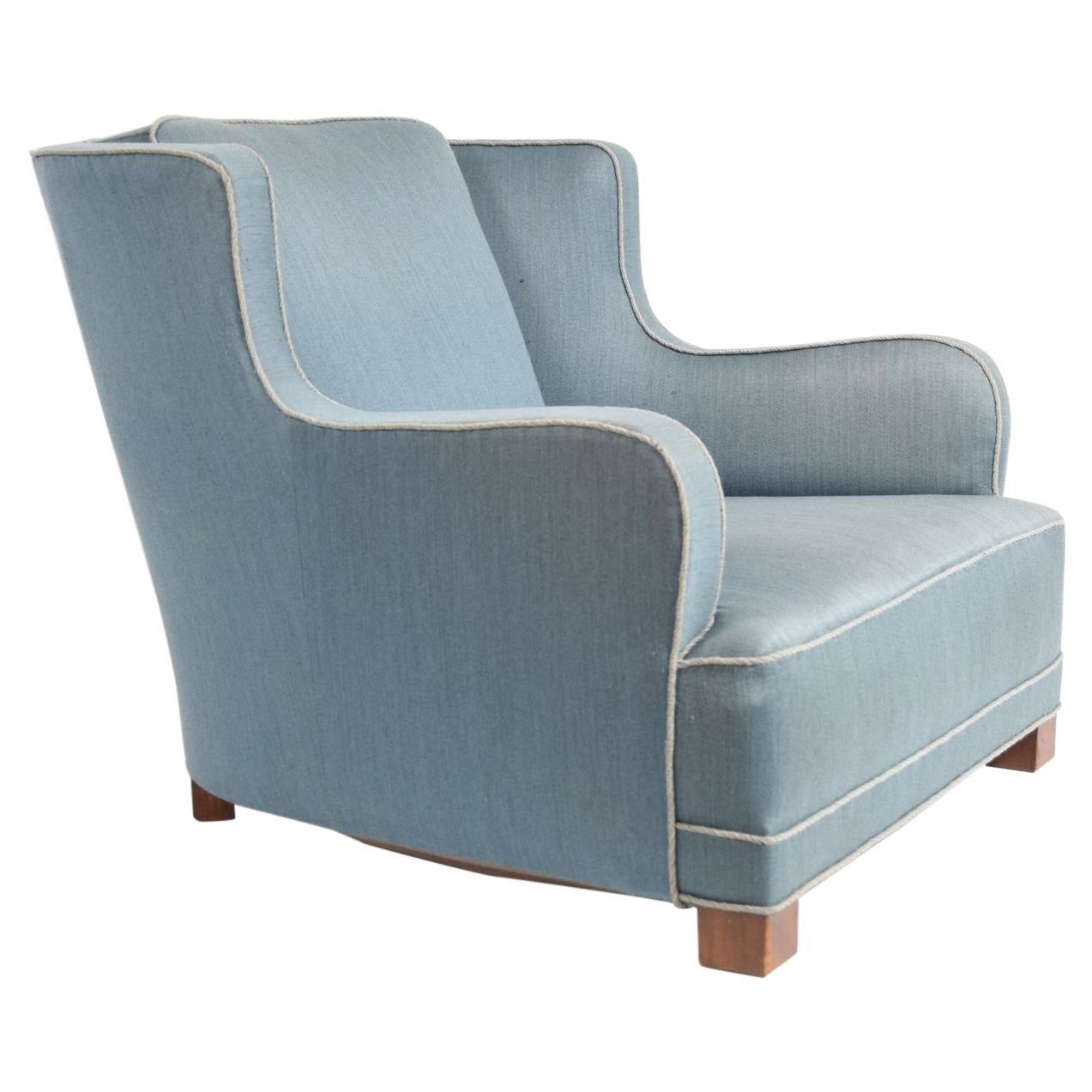 Danish Lounge Chair Attributed to Fritz Hansen