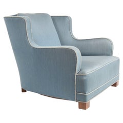 Danish Lounge Chair Attributed to Fritz Hansen