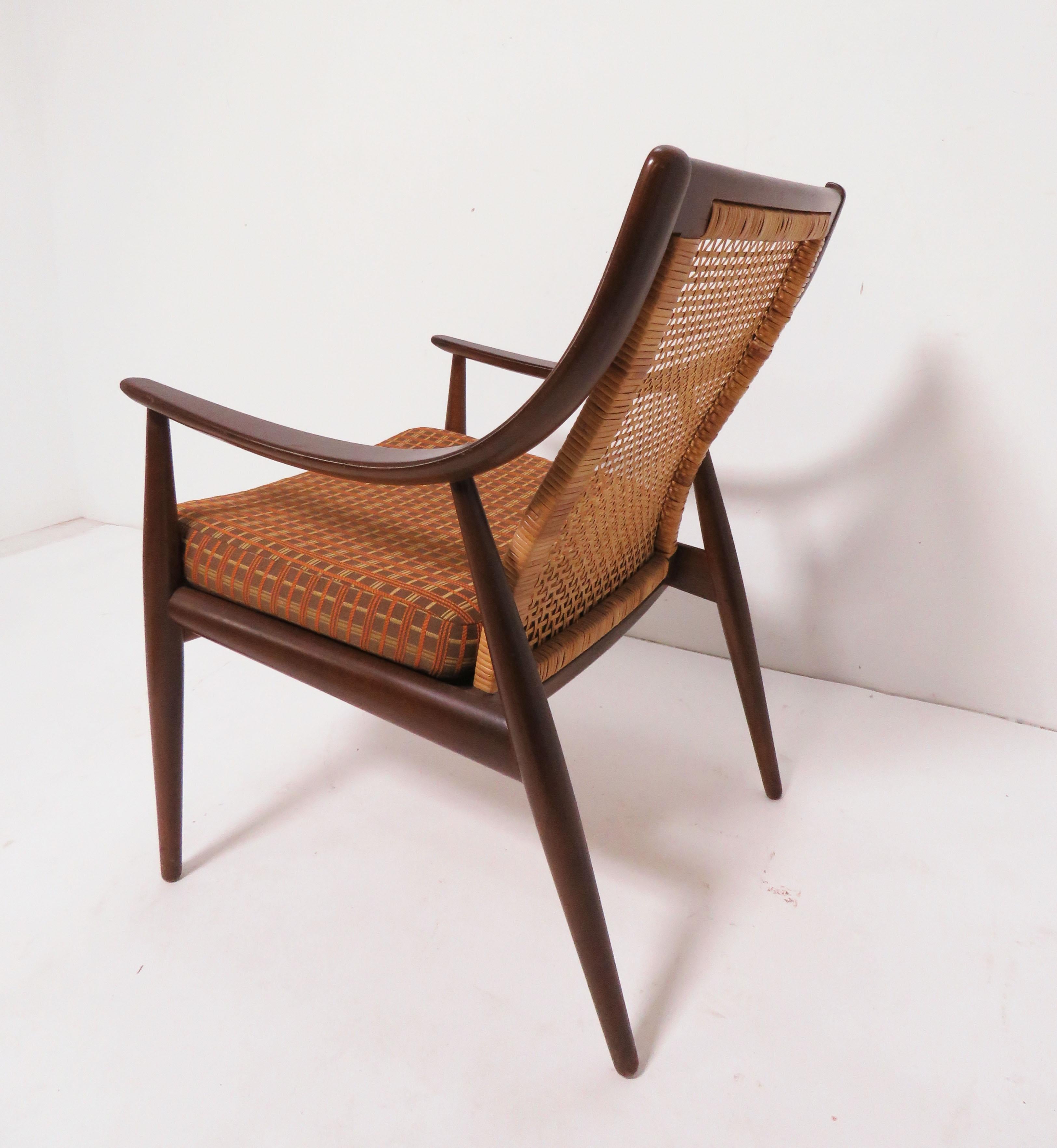 Scandinavian Modern Danish Lounge Chair by Hvidt & Mølgaard-Nielsen for France & Daverkosen