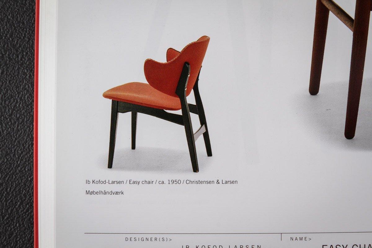 Danish Lounge Chair by Ib Kofod Larsen, 70s, Renovated, Cowhide 1