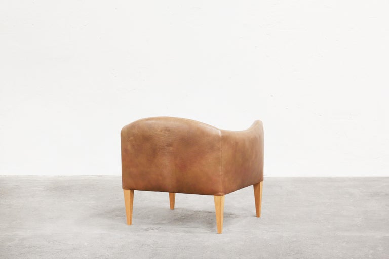 Danish Lounge Chair by Illum Wikkelsø for Holger Christiansen, Denmark, 1960s In Good Condition For Sale In Berlin, DE