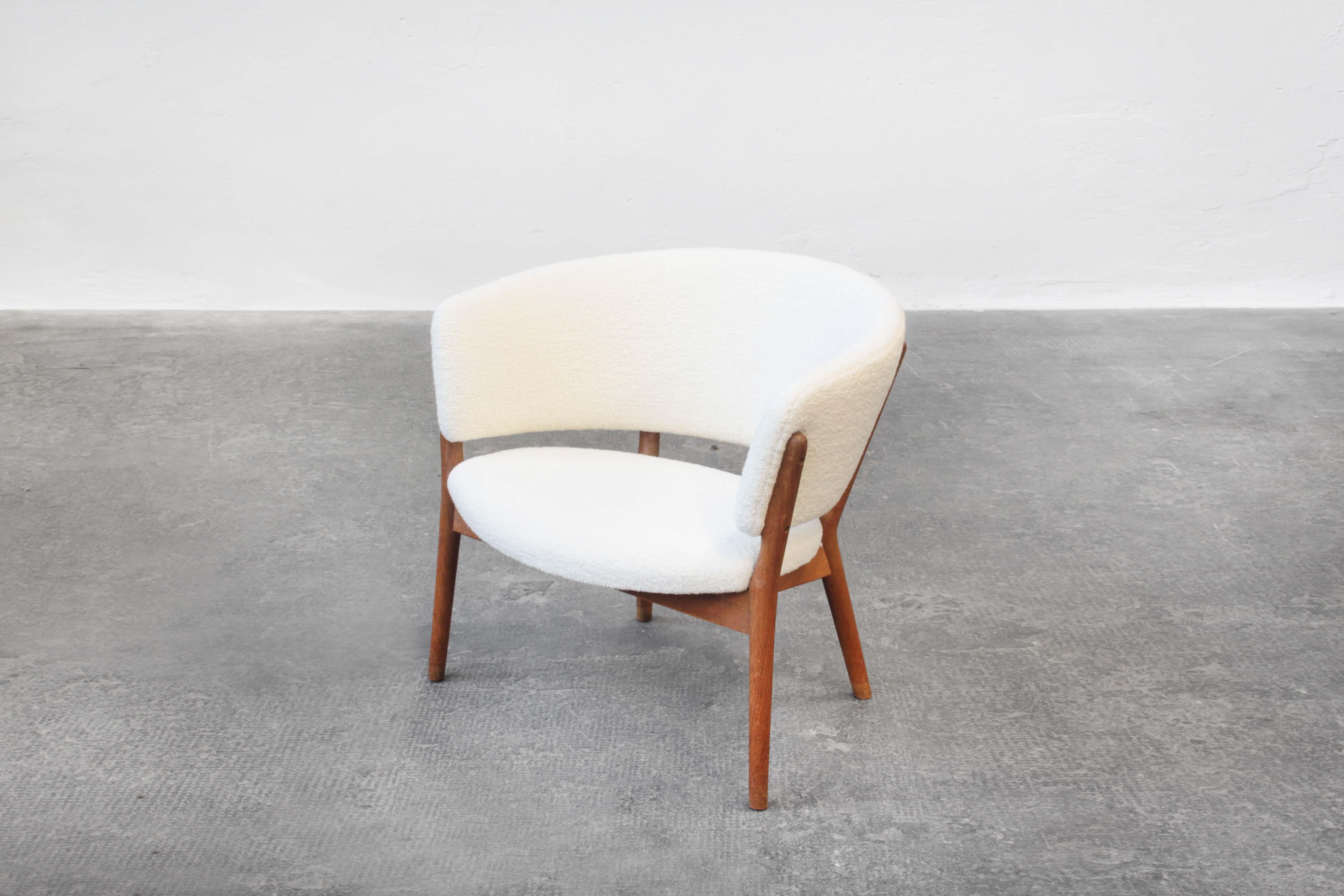 Mid-20th Century Danish Lounge Chair by Nanna Ditzel for Søren Willadsen