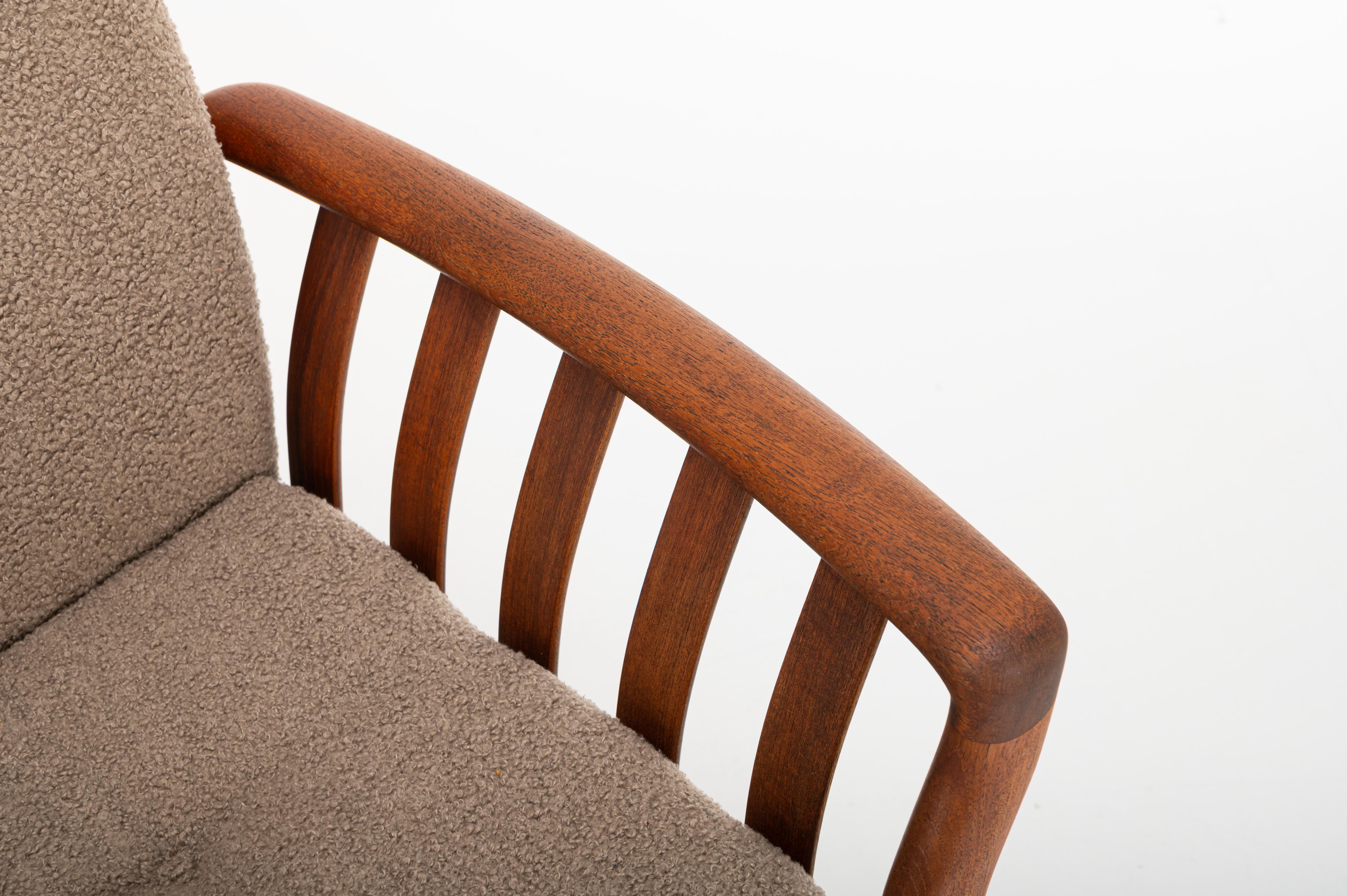 Milieu du XXe siècle Chaise longue danoise de Schou Andersen en vente