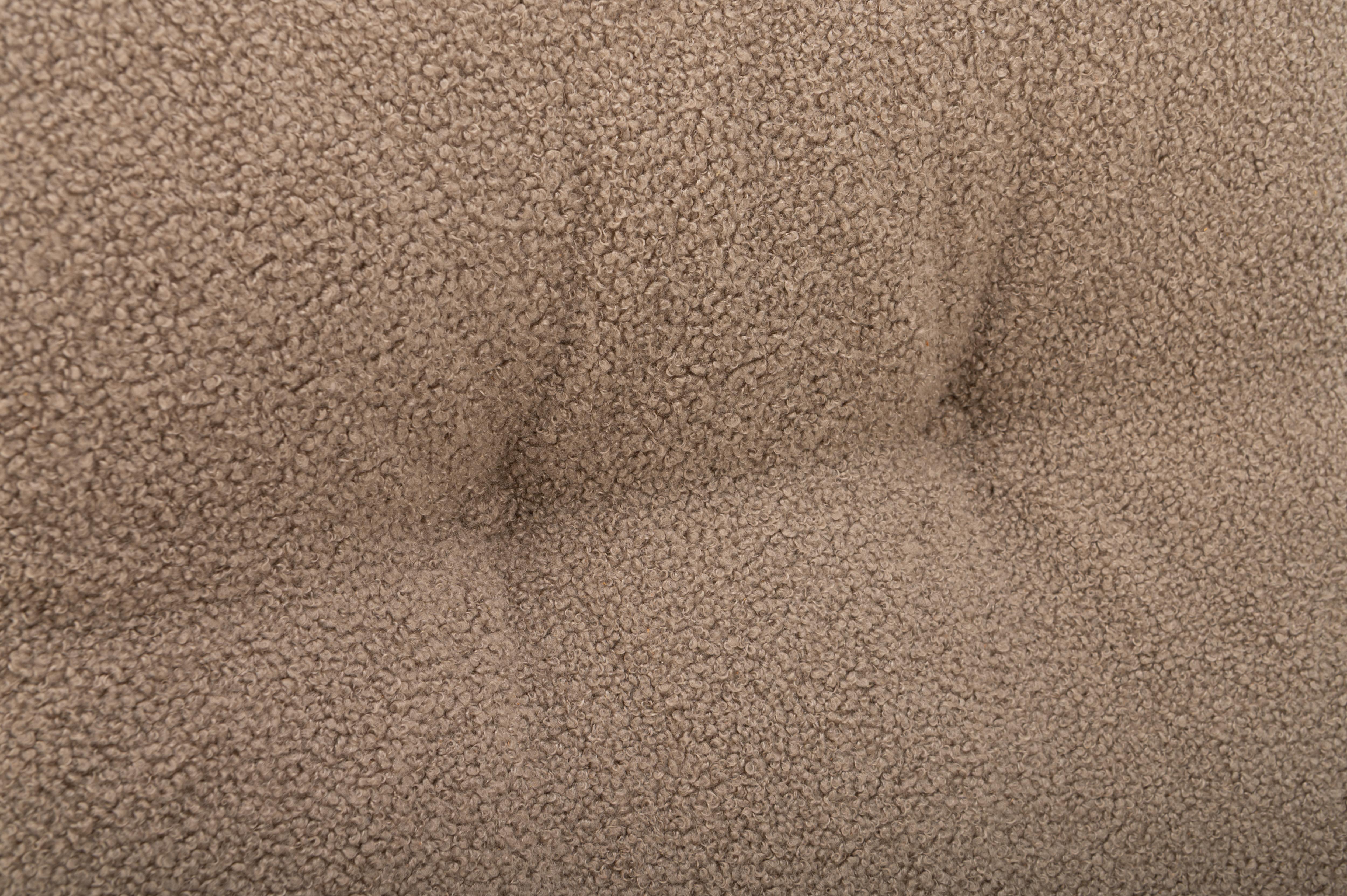 Bouclé Chaise longue danoise de Schou Andersen en vente