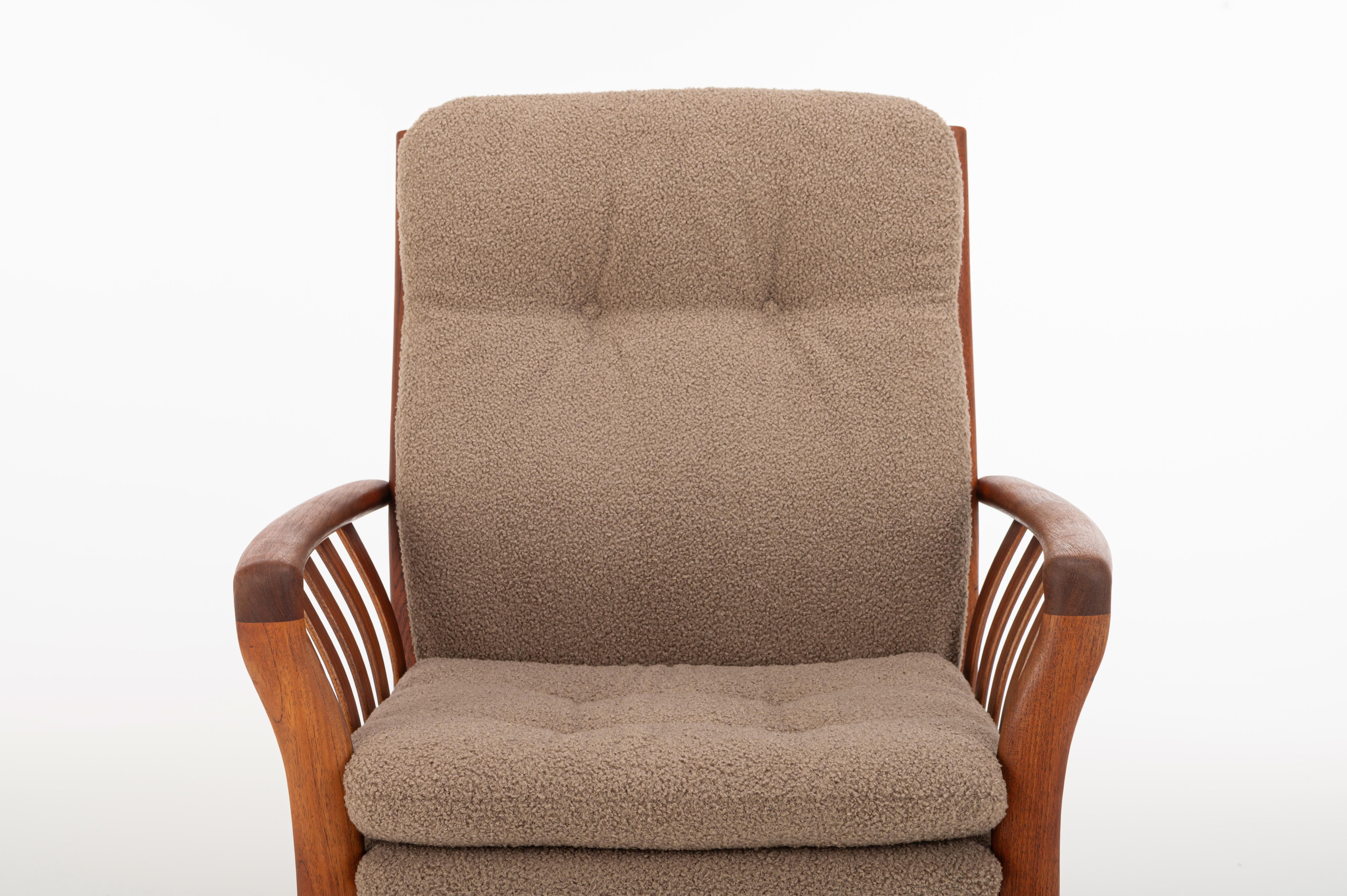 Chaise longue danoise de Schou Andersen en vente 1